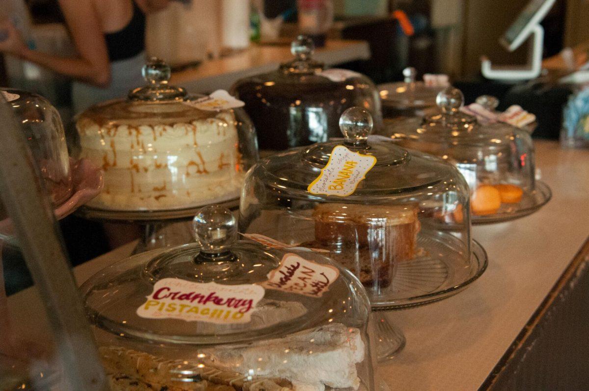 Homemade pastries including cakes and biscotti wait on the counter&#160;on Tuesday, Oct. 4, 2022,&#160;at Garden District Coffee on Perkins Road in Baton Rouge, La.&#160;