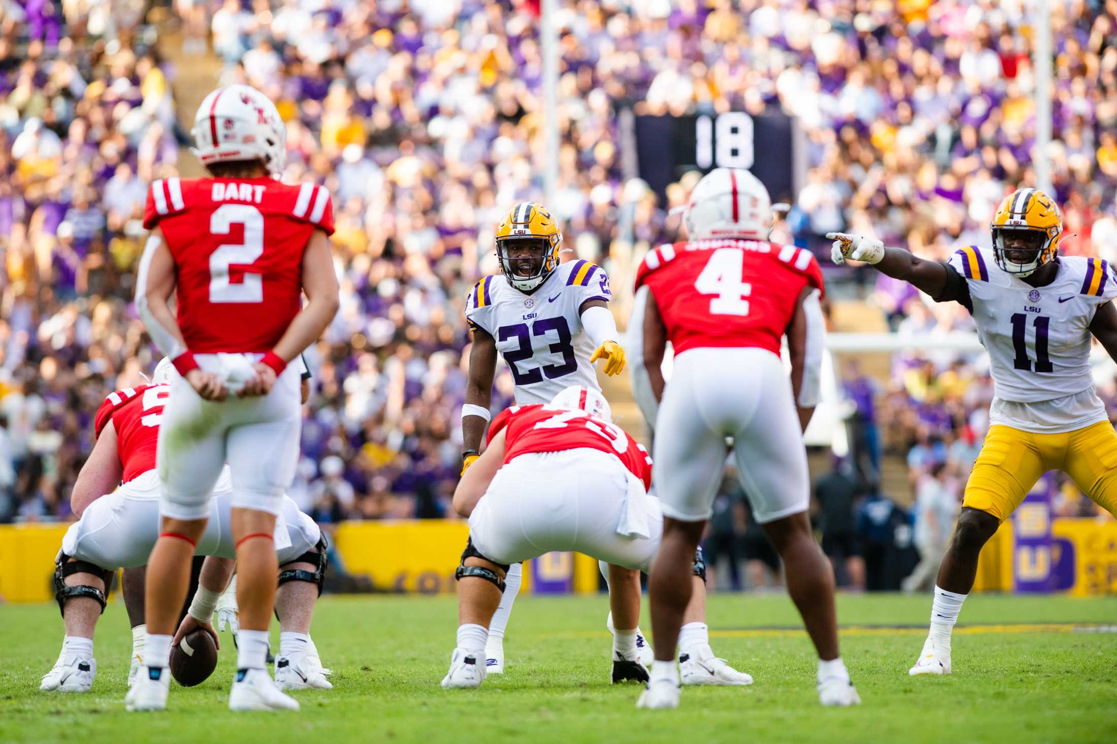 PHOTOS: Football defeats Ole Miss 45-20 in Homecoming game