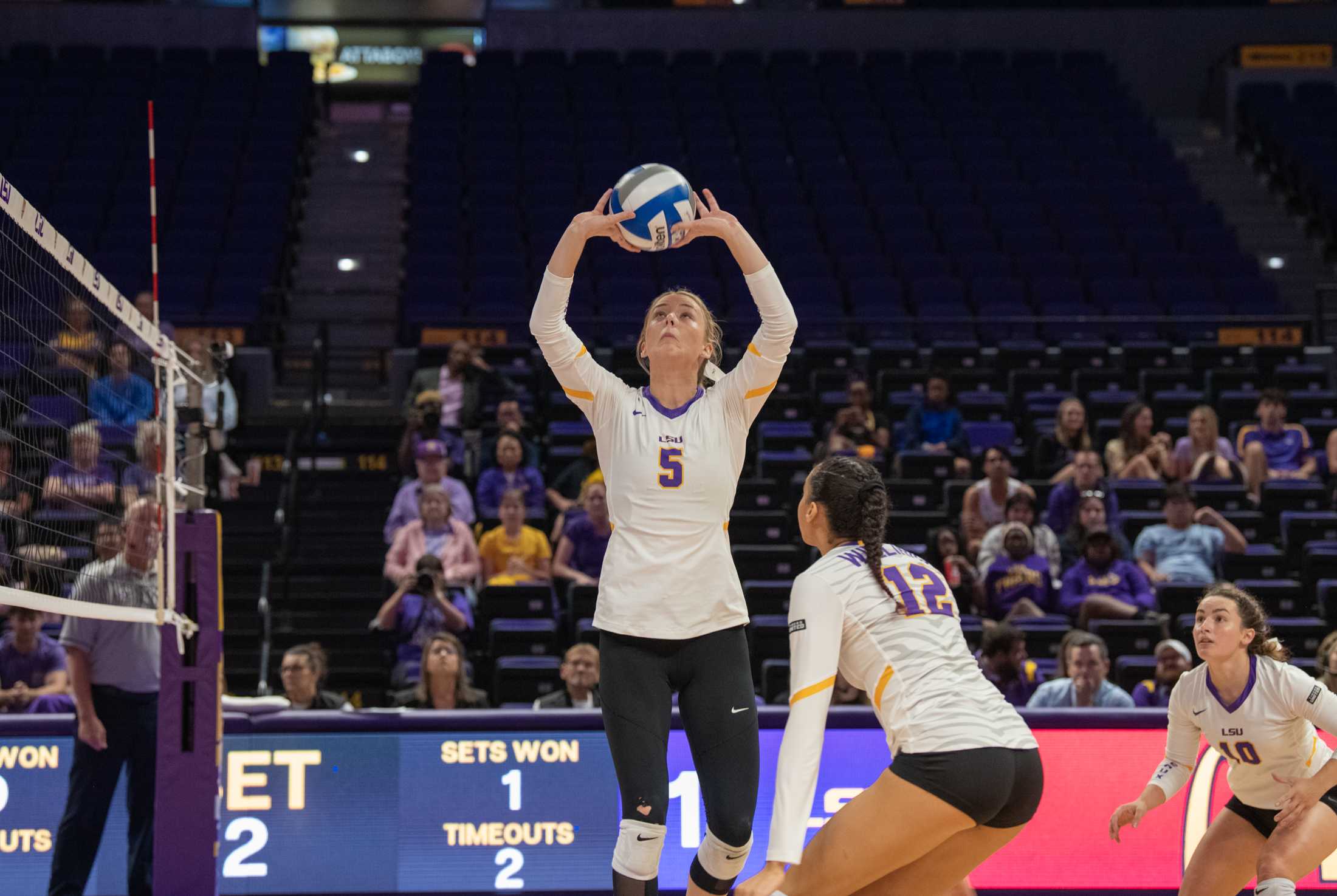 PHOTOS: LSU volleyball defeats Auburn 3-2