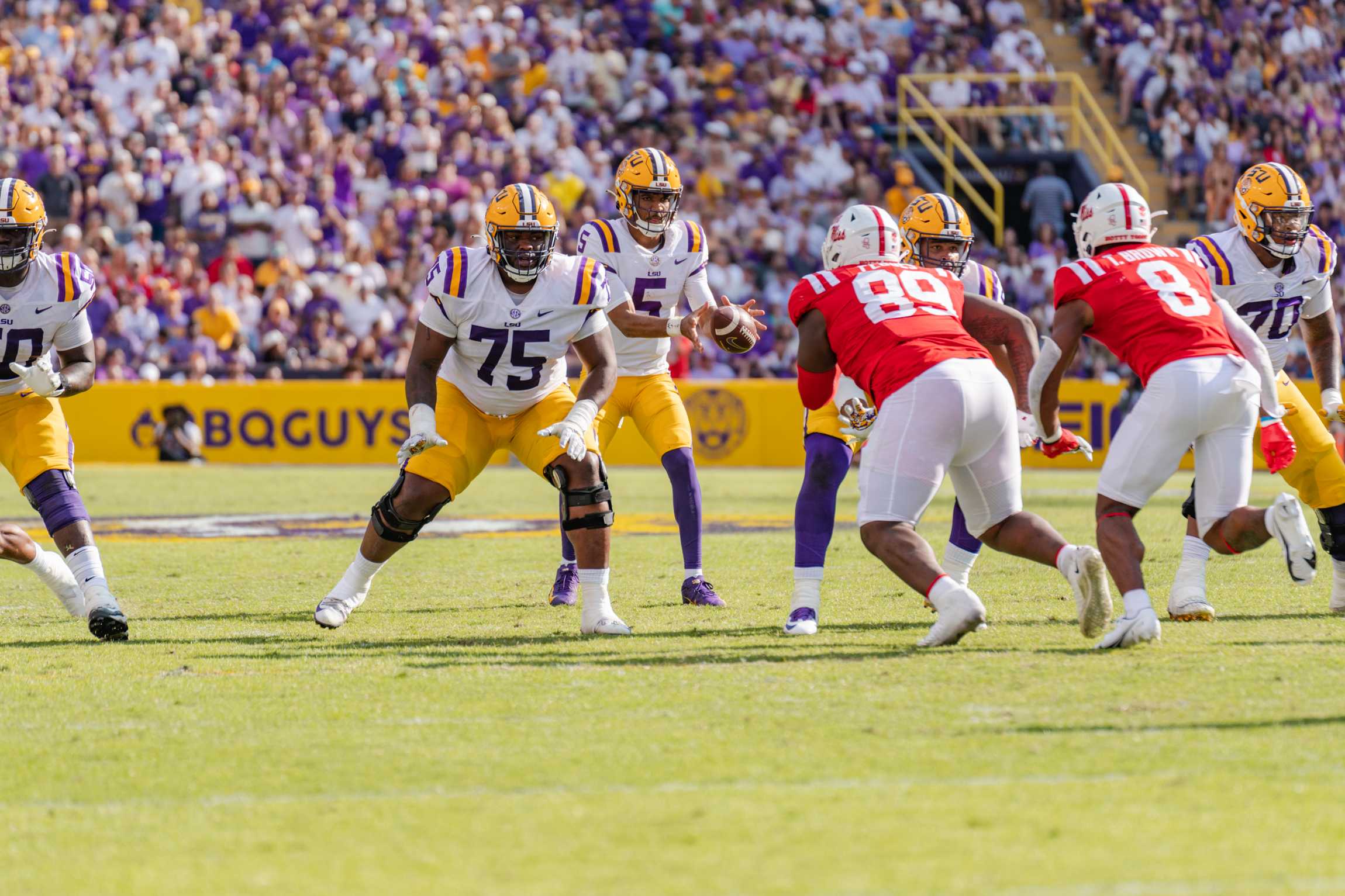 PHOTOS: Football defeats Ole Miss 45-20 in Homecoming game