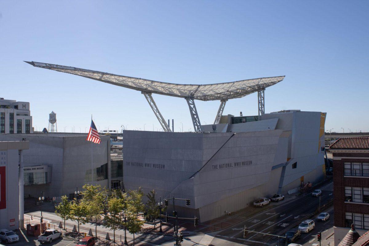 The National World War II Museum sits on Saturday, Oct. 1, 2022, on Andrew Higgins Boulevard in New Orleans, La.