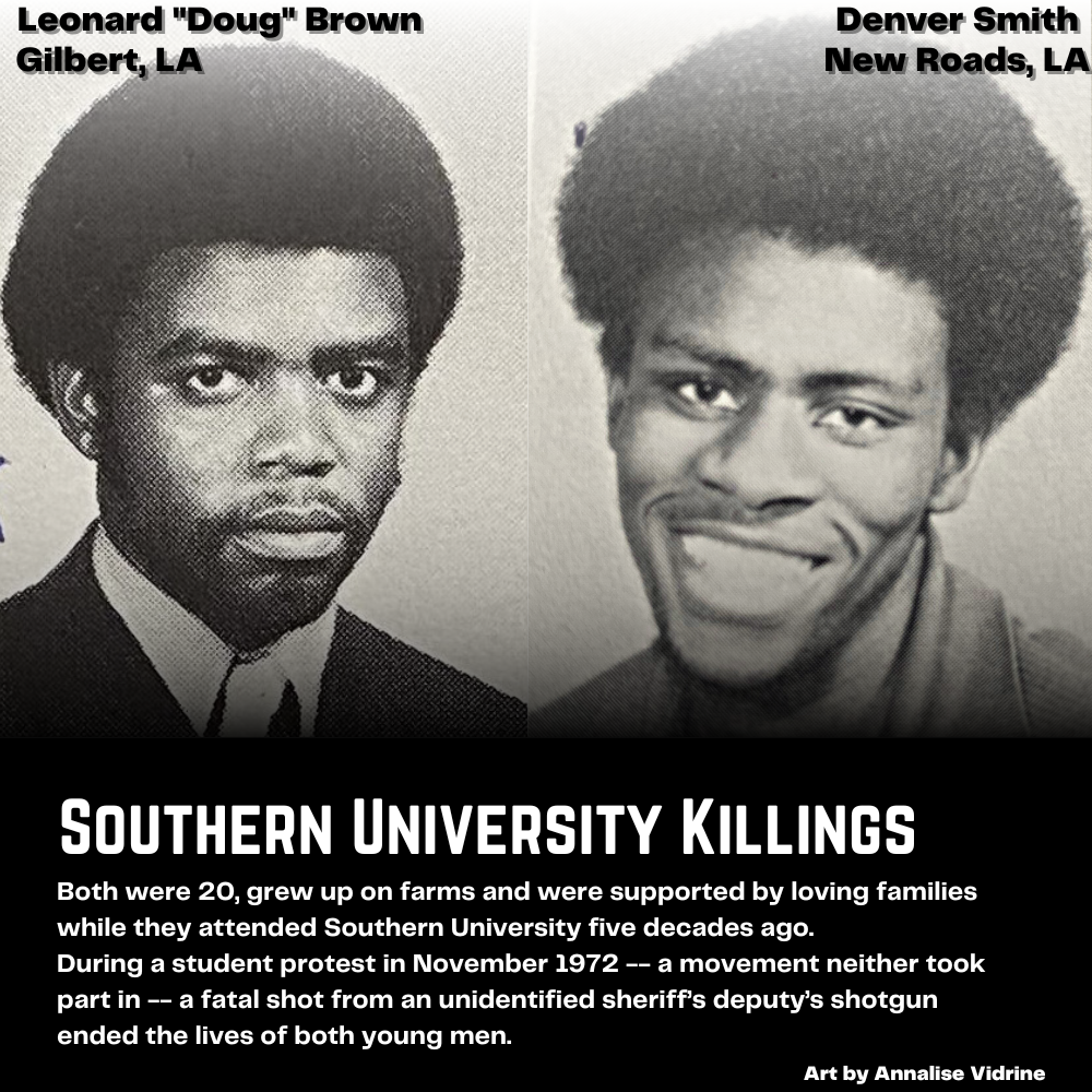 Fifty years later, families of two men shot at Southern University still left without answers, justice