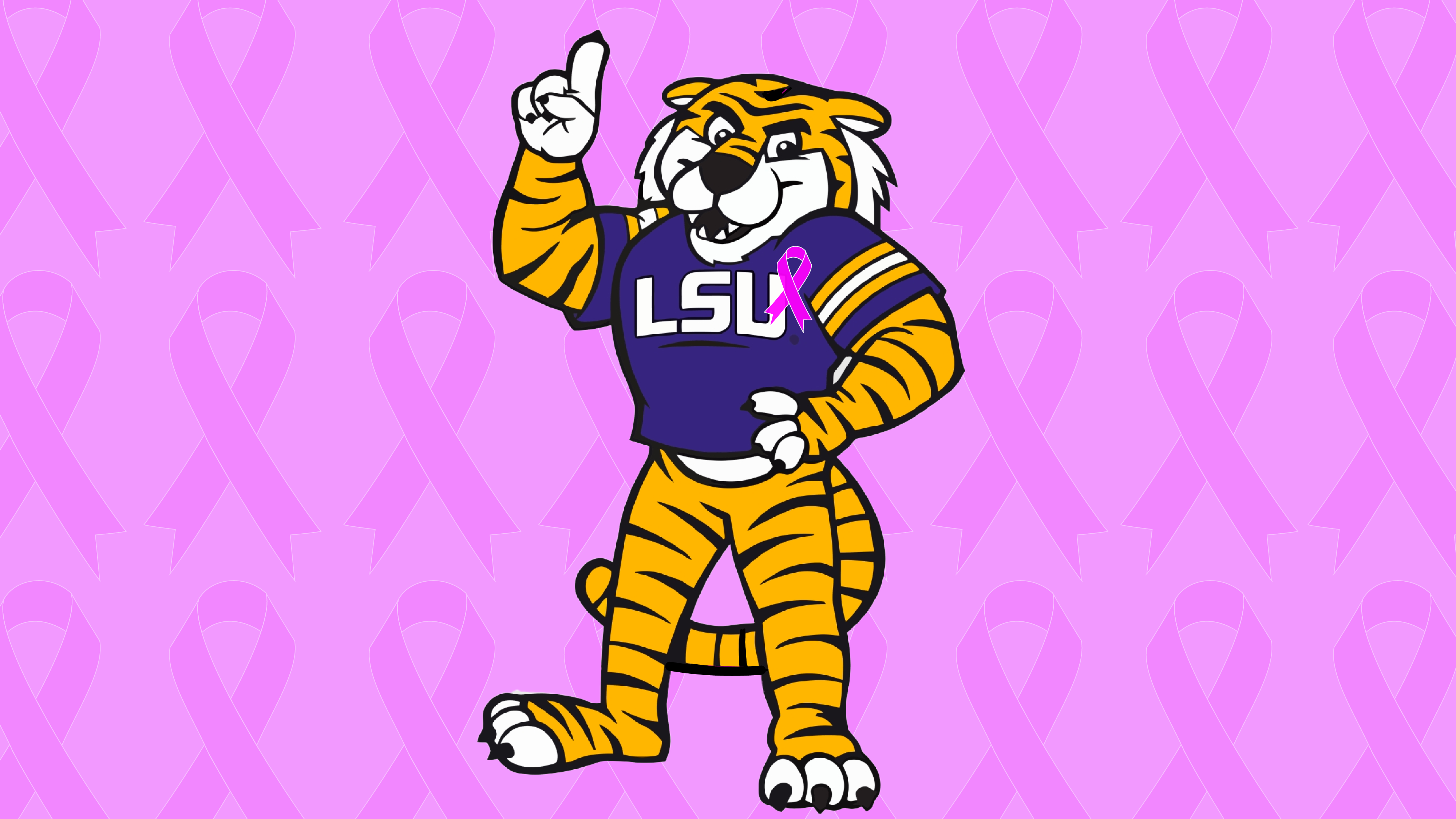 LSU Student Government works with LSU Athletics to promote breast cancer awareness at 'Pink Out' football game