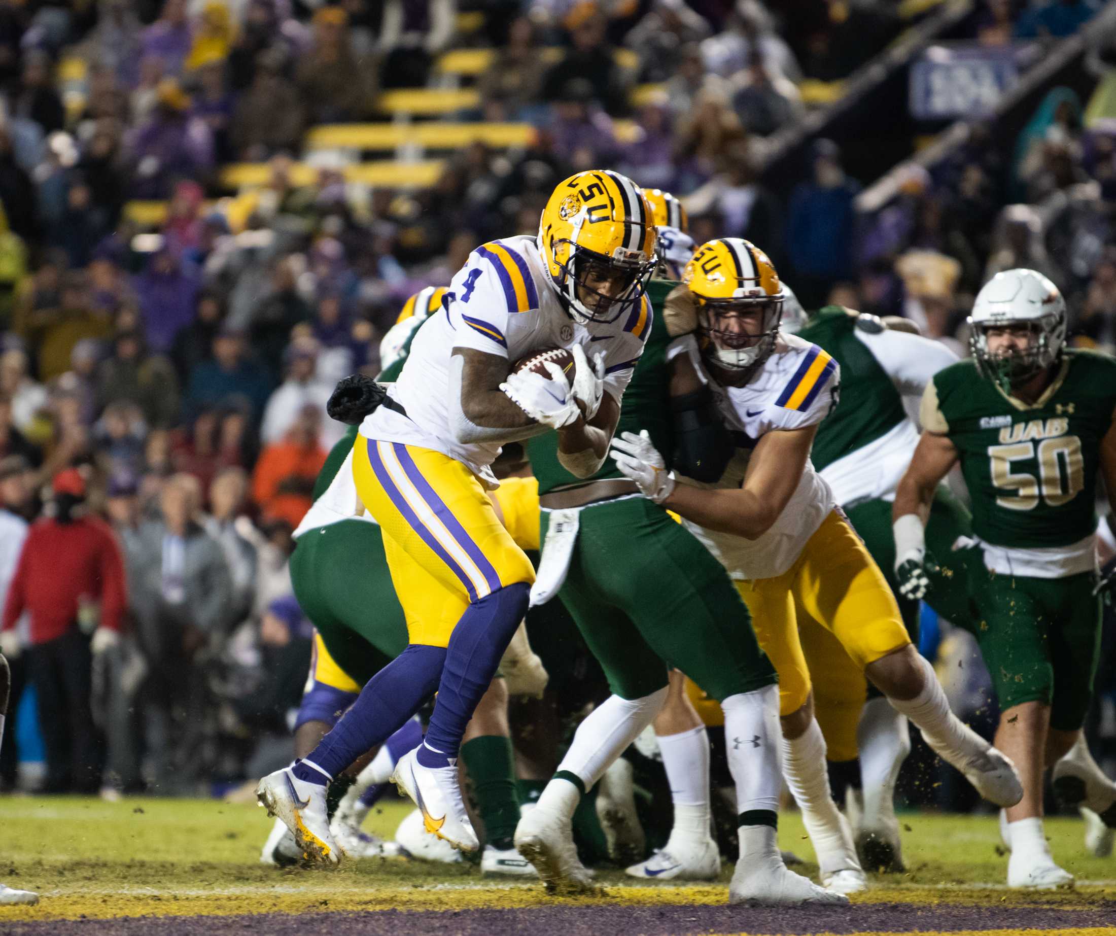 PHOTOS: LSU football beats UAB 41-10