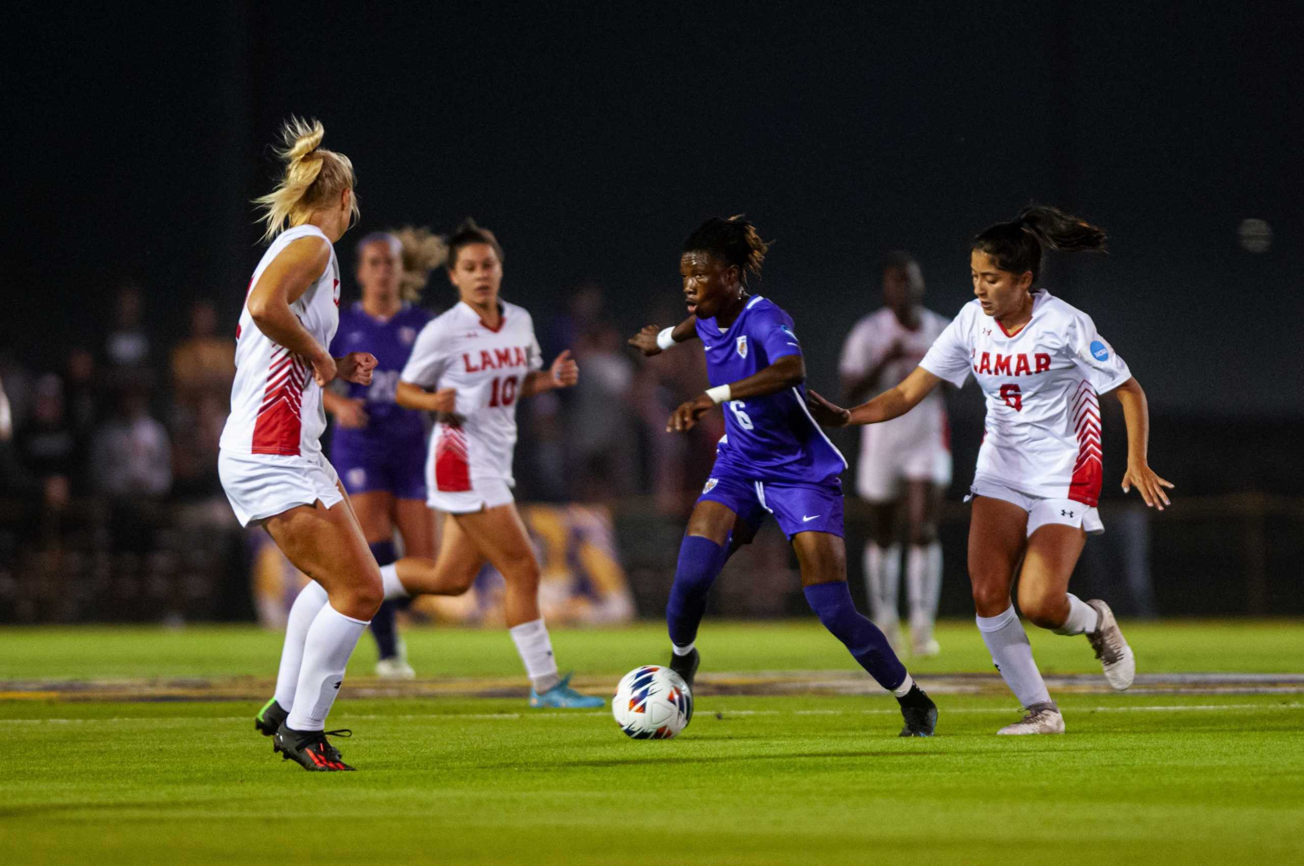 PHOTOS: Soccer defeats Lamar University 3-1 in first round of NCAA Tournament