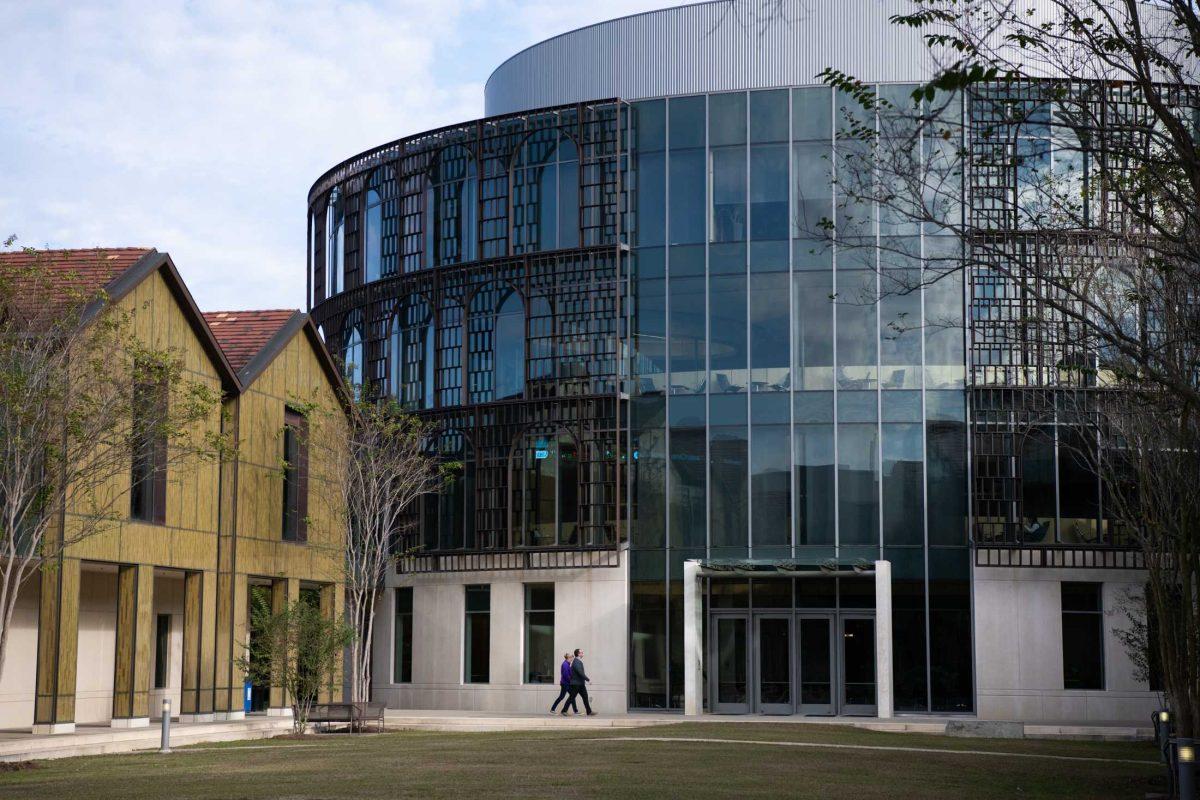 The Business Education Complex sits on Friday, Nov. 18, 2022, on LSU&#8217;s campus in Baton Rouge, La.