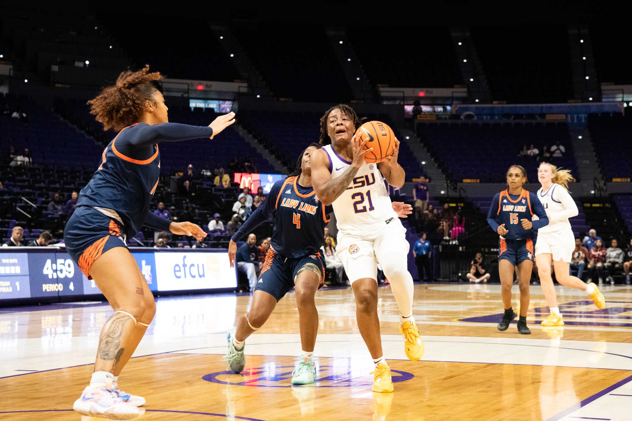 PHOTOS: Women's basketball wins 121-46 over Langston University