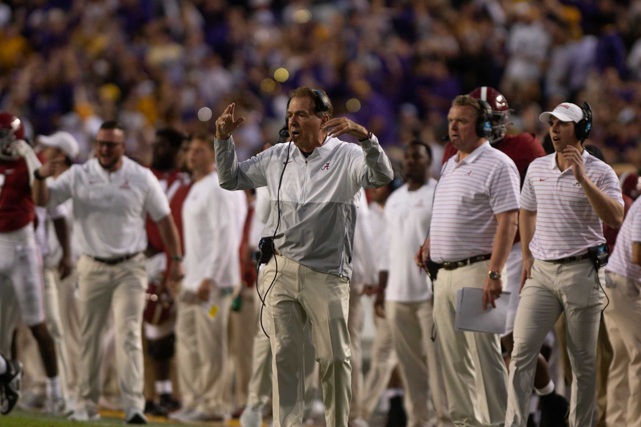 PHOTOS: LSU football defeats Alabama 32-31 in overtime