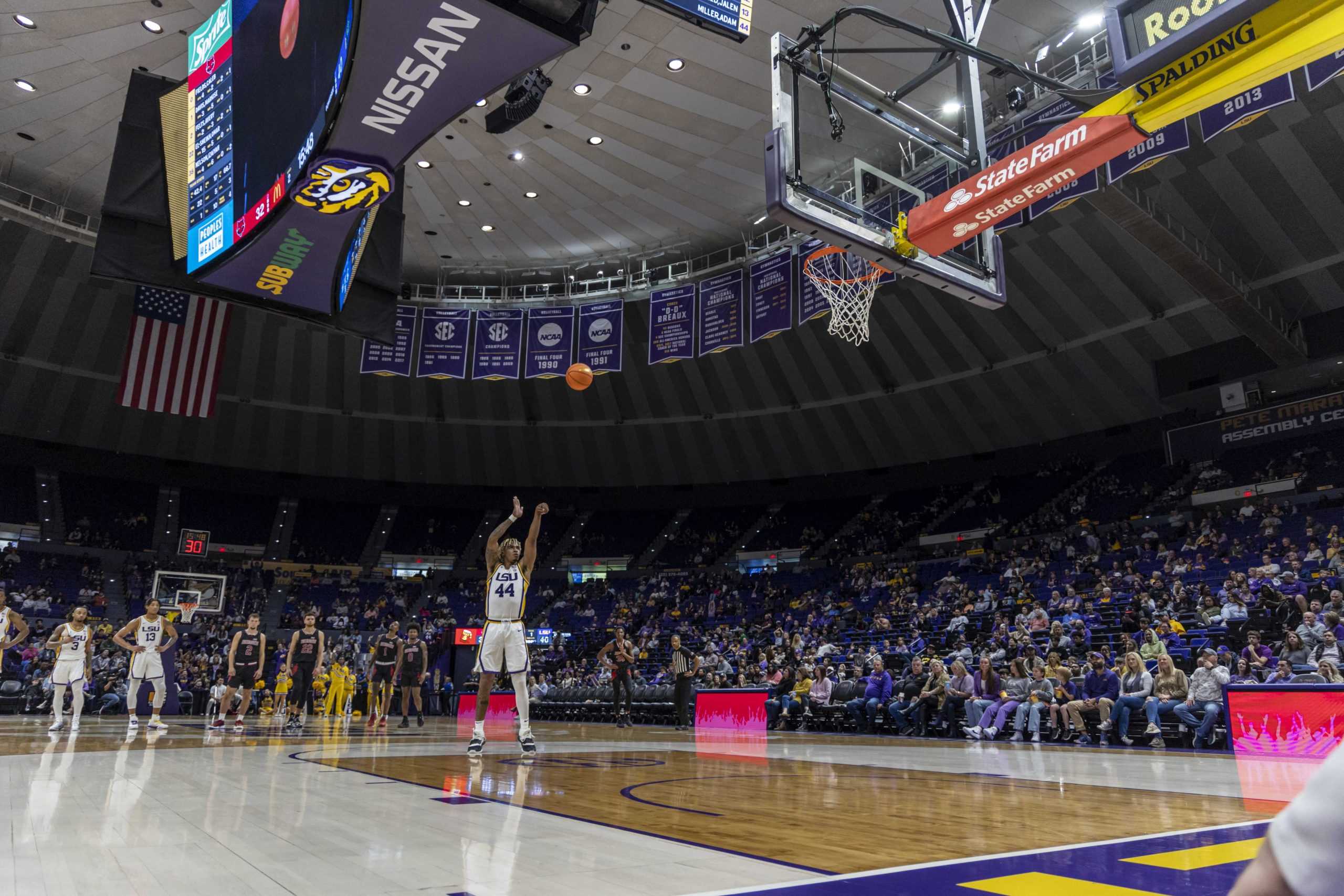 PHOTOS: LSU men's basketball defeats Arkansas State 61-52