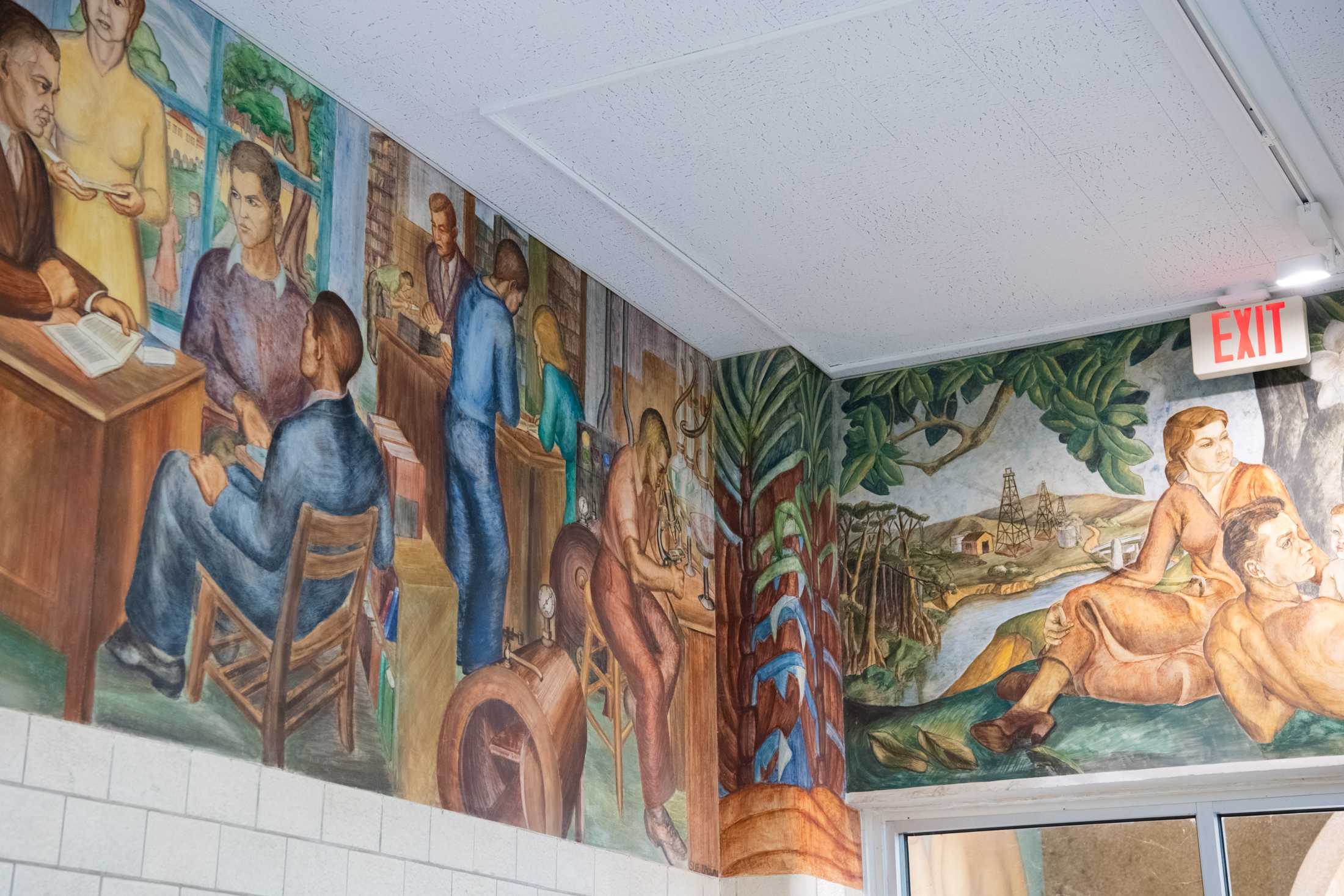 Are the murals in Allen Hall racist? Students, art experts weigh in.