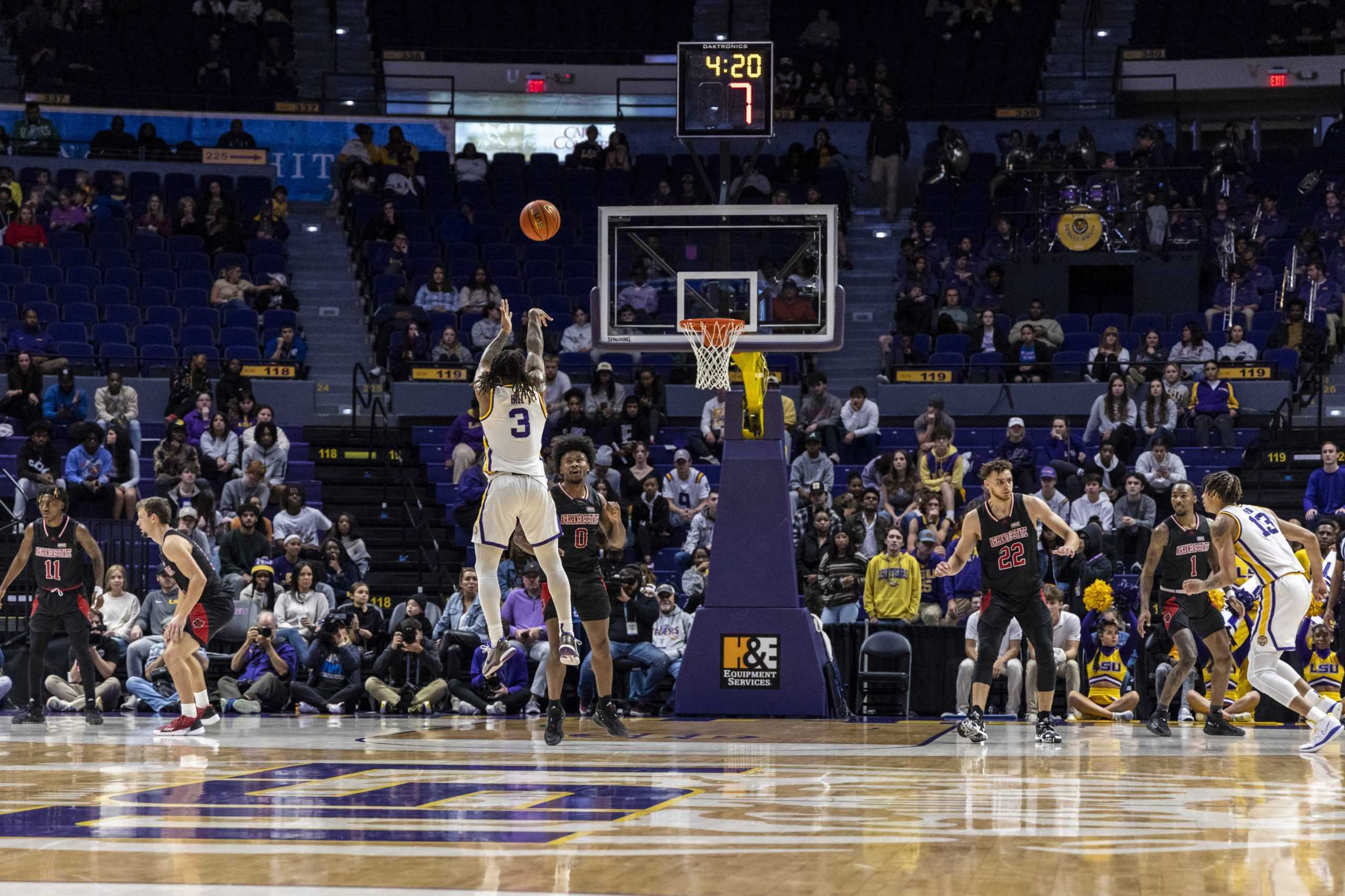 PHOTOS: LSU men's basketball defeats Arkansas State 61-52