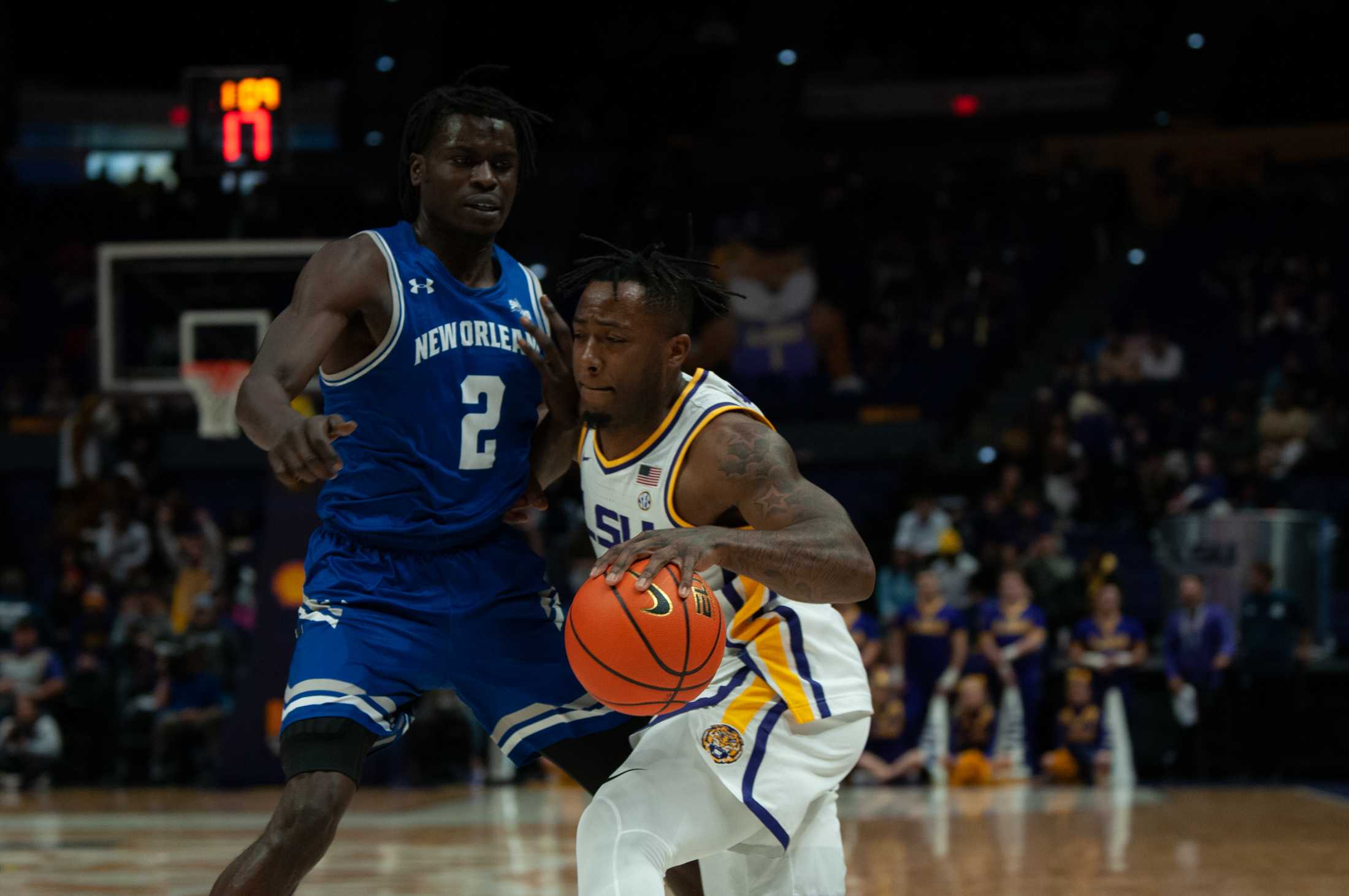 PHOTOS: LSU men's basketball defeats New Orleans 91-62