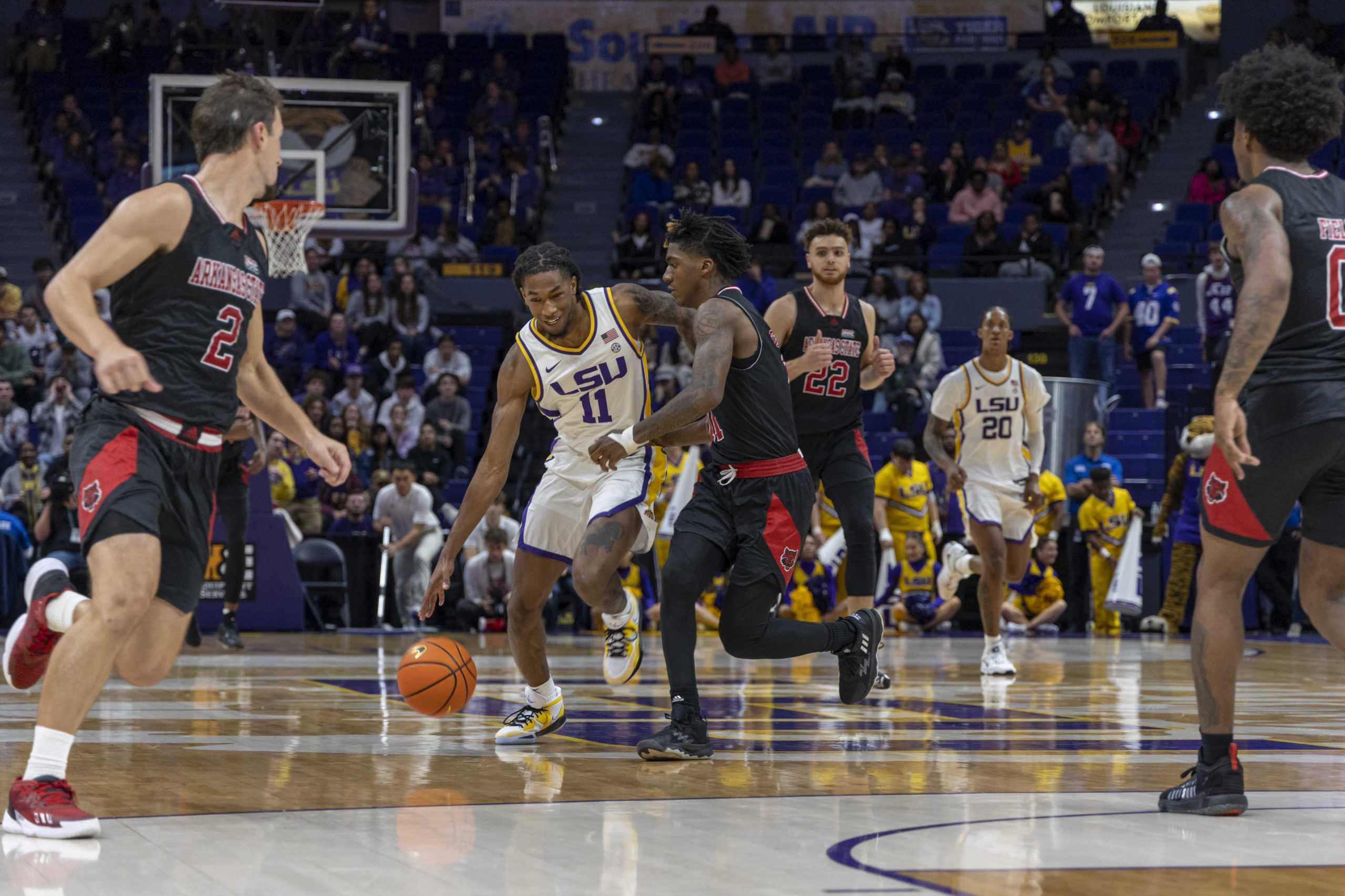 PHOTOS: LSU men's basketball defeats Arkansas State 61-52