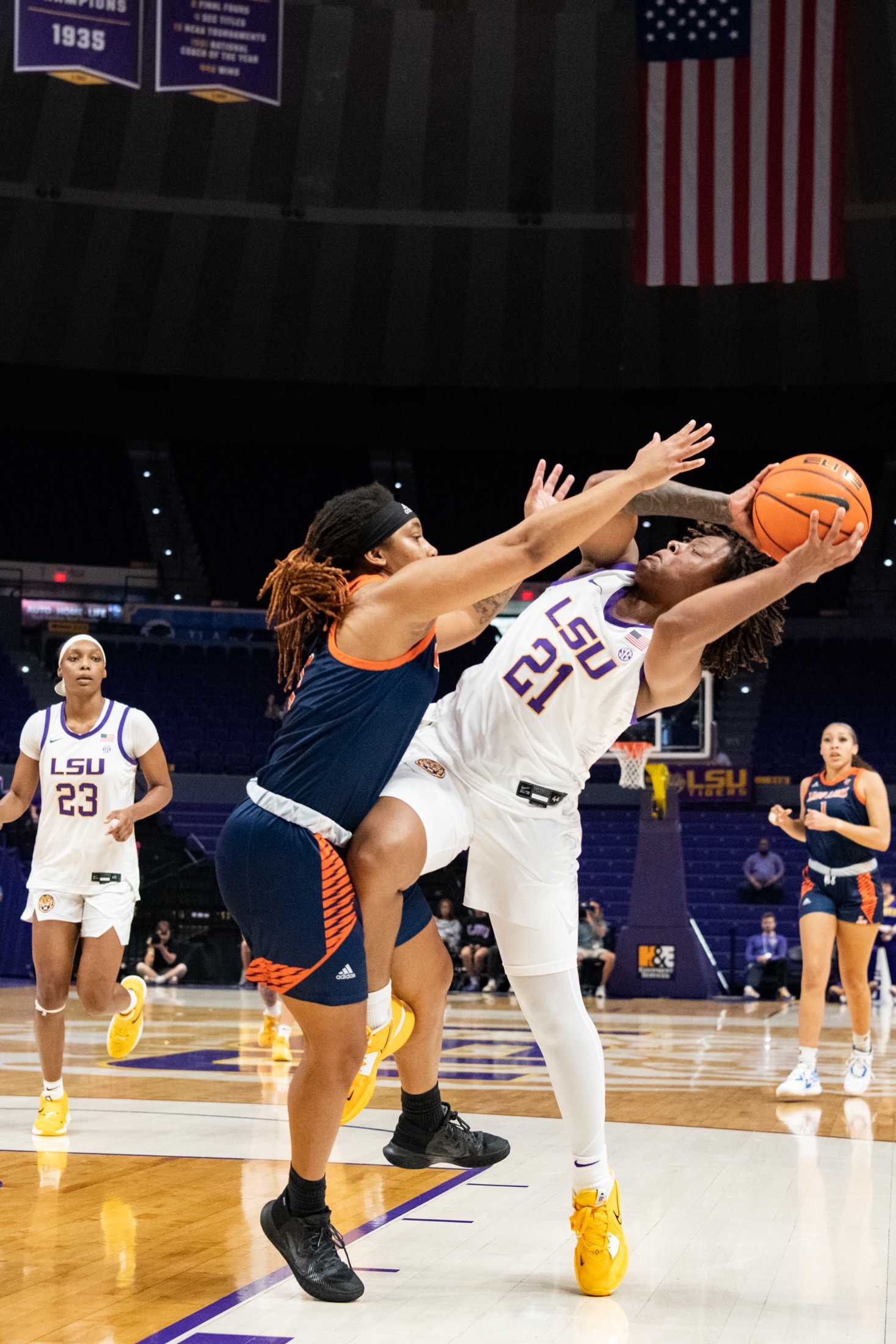 PHOTOS: Women's basketball wins 121-46 over Langston University