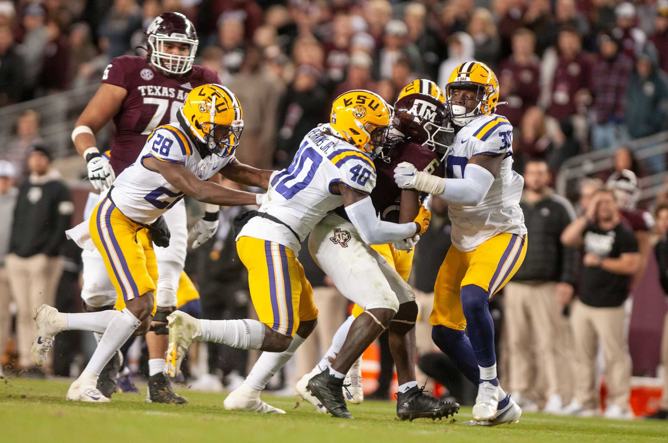 PHOTOS: Football falls to Texas A&M 23-38