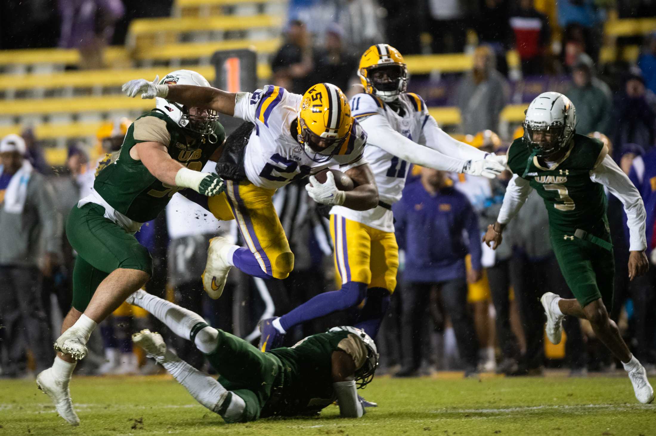 PHOTOS: LSU football beats UAB 41-10