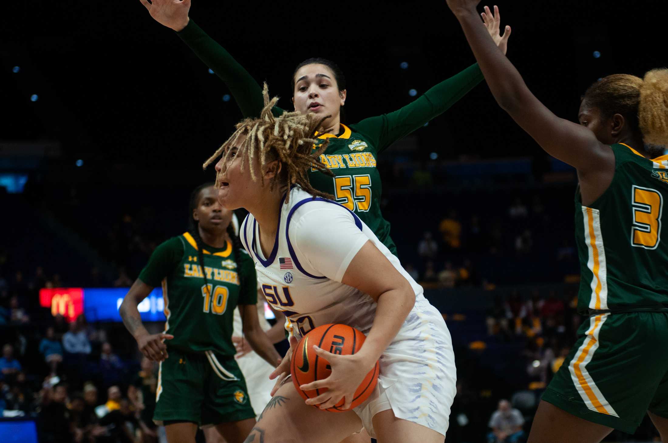 PHOTOS: LSU women's basketball defeats Southeastern 63-55