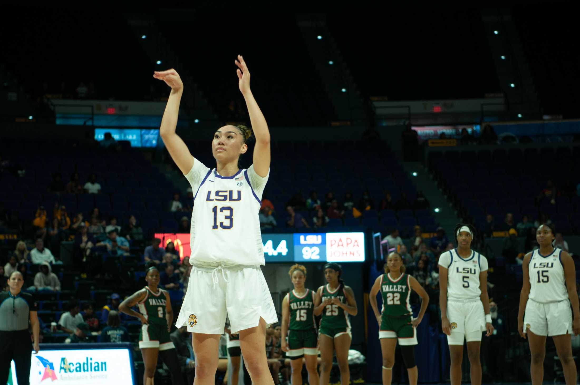 PHOTOS: Women's basketball wins 111-41 over Mississippi Valley State