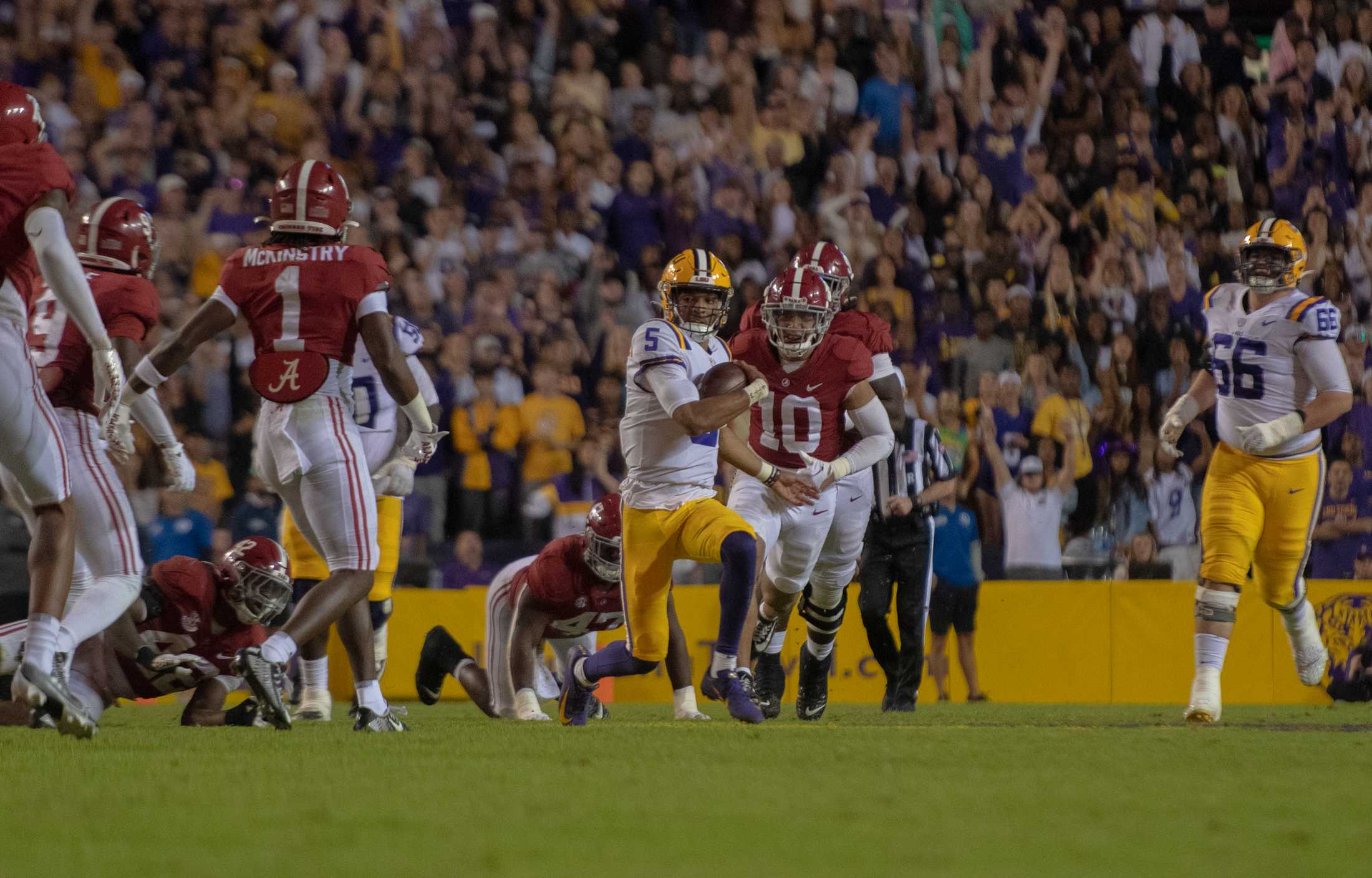 PHOTOS: LSU football defeats Alabama 32-31 in overtime