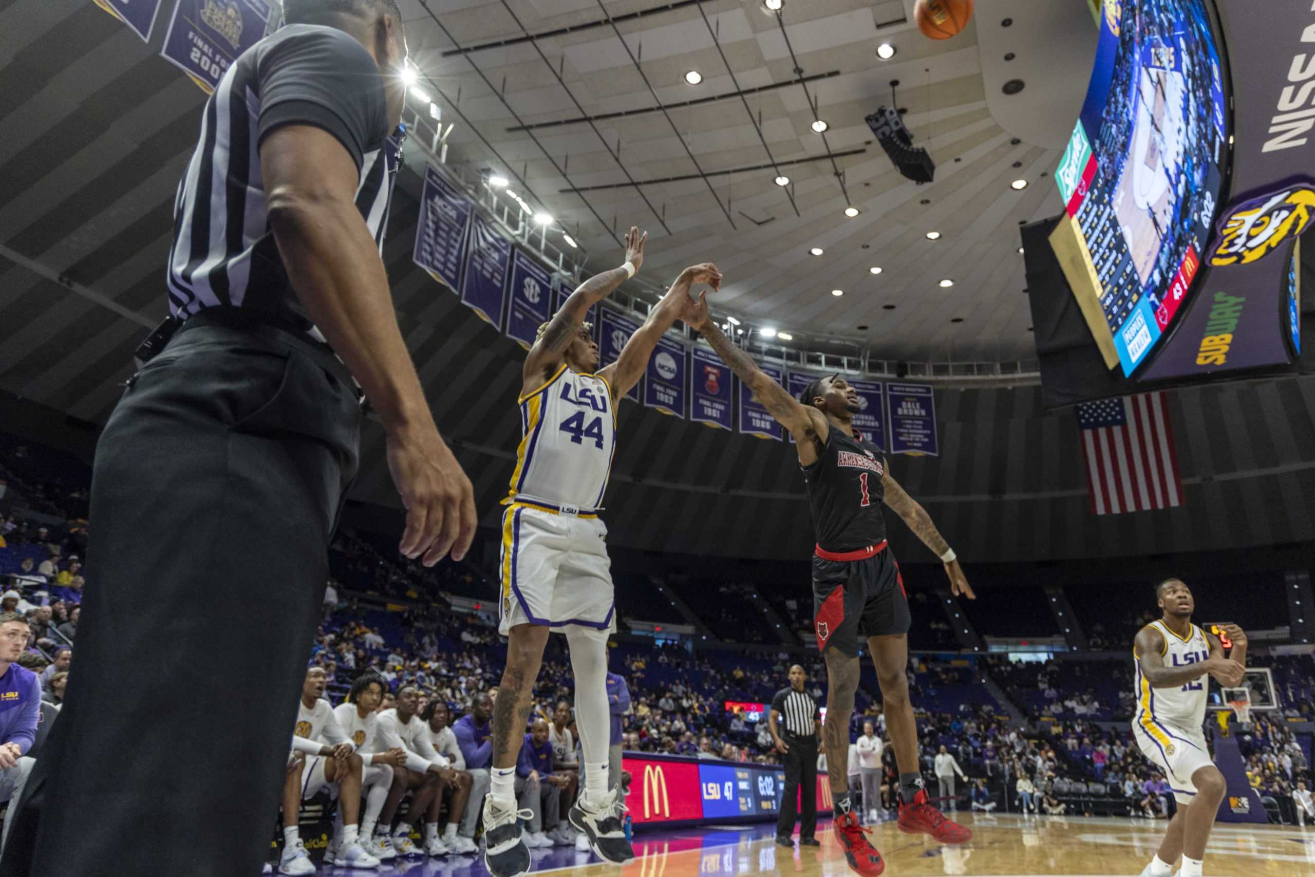 PHOTOS: LSU men's basketball defeats Arkansas State 61-52