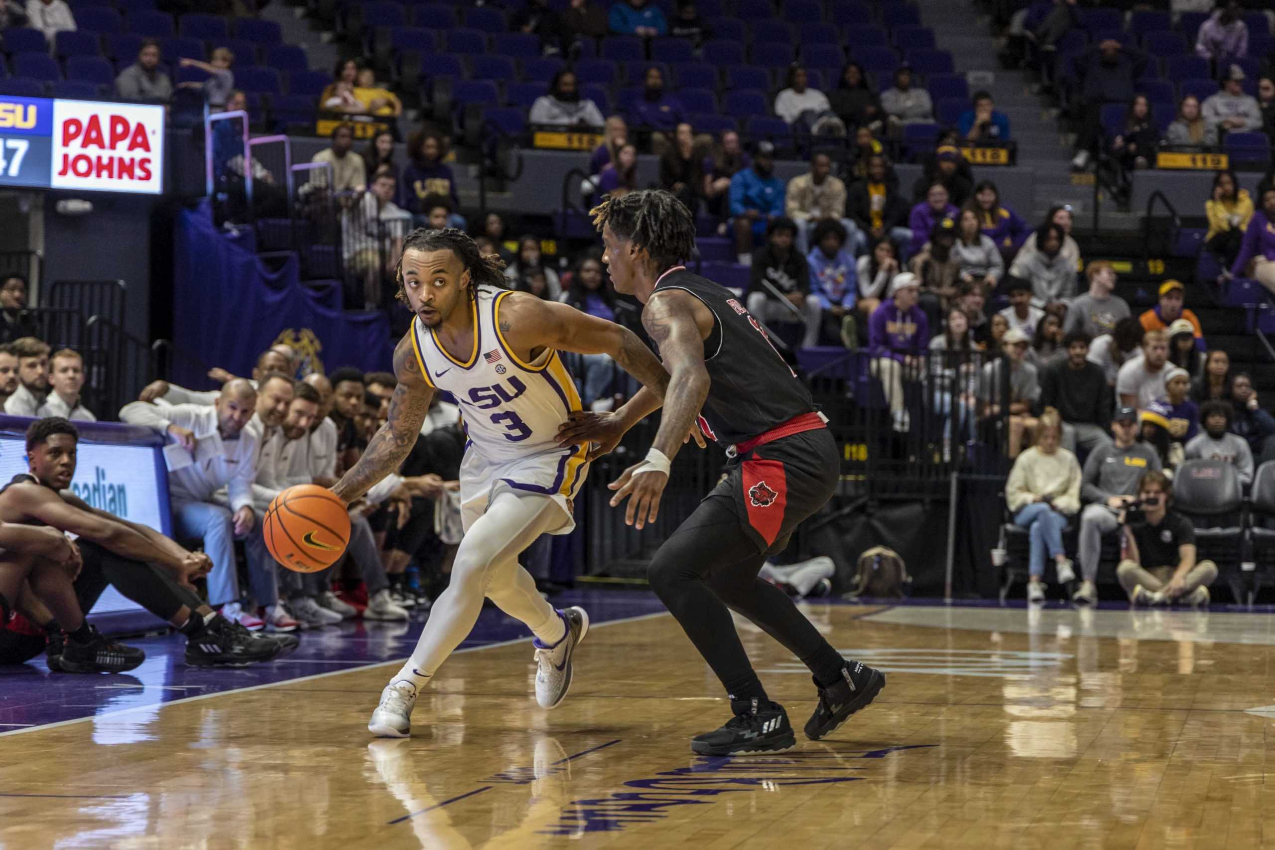 PHOTOS: LSU men's basketball defeats Arkansas State 61-52