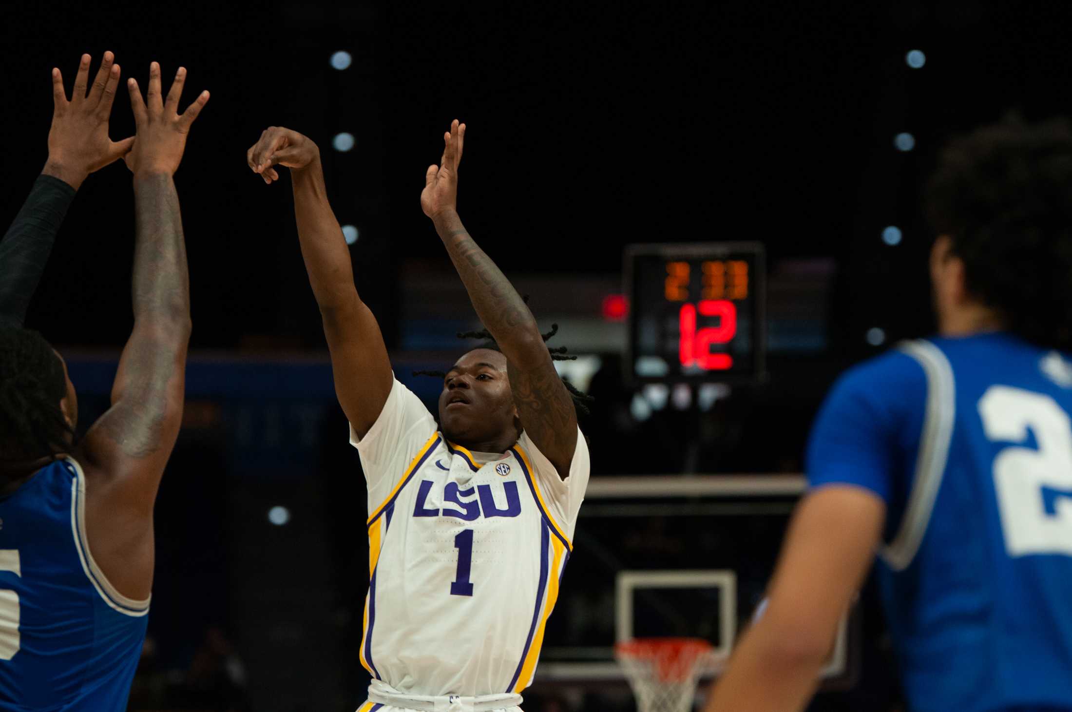 PHOTOS: LSU men's basketball defeats New Orleans 91-62