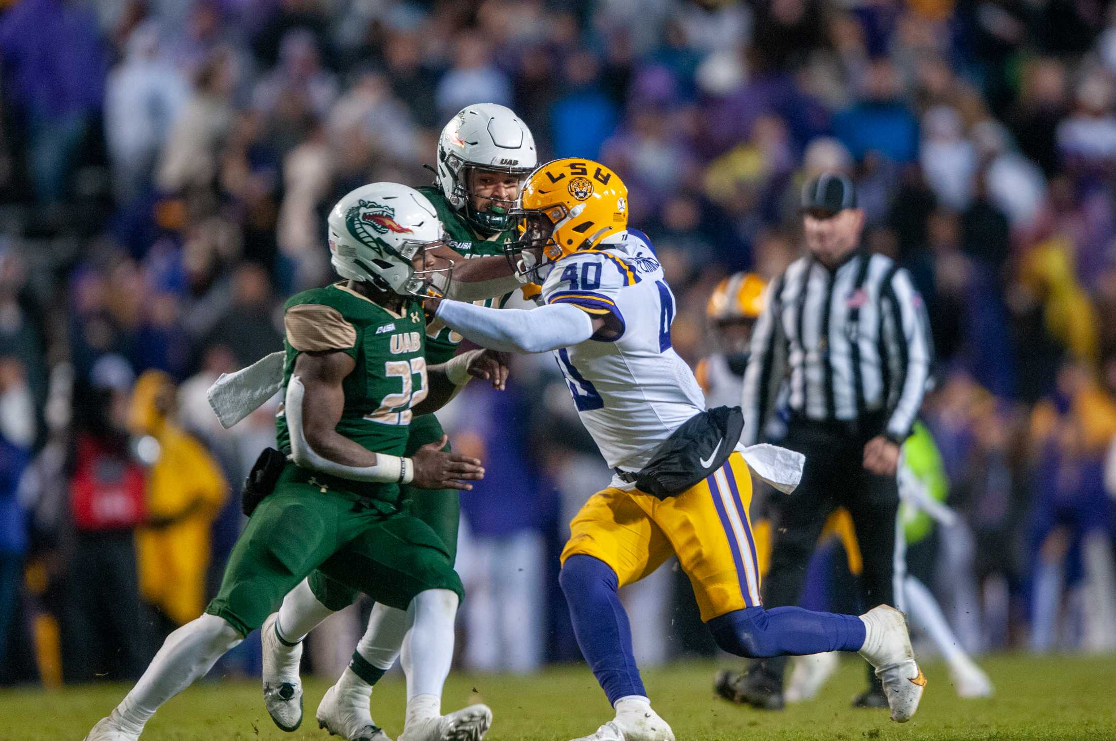 PHOTOS: LSU football beats UAB 41-10