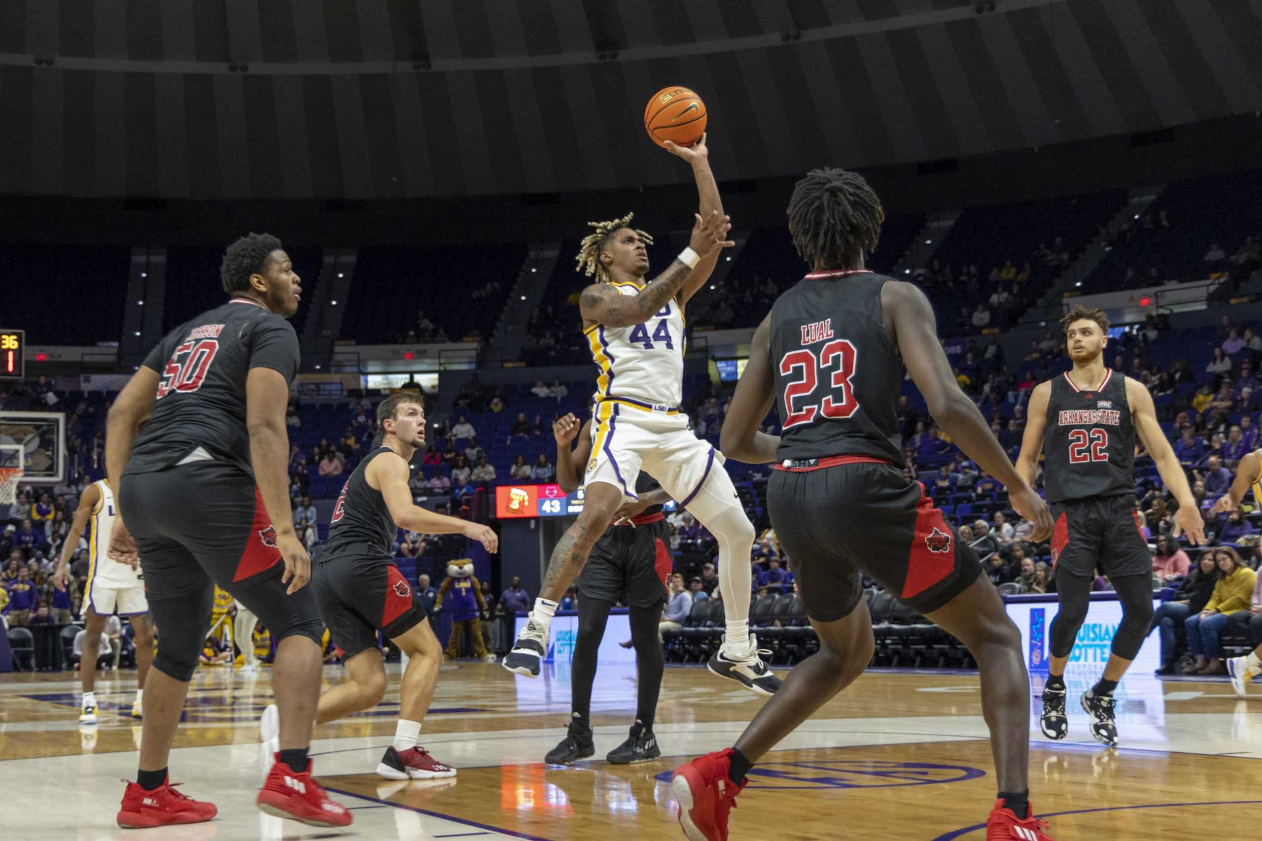 PHOTOS: LSU men's basketball defeats Arkansas State 61-52