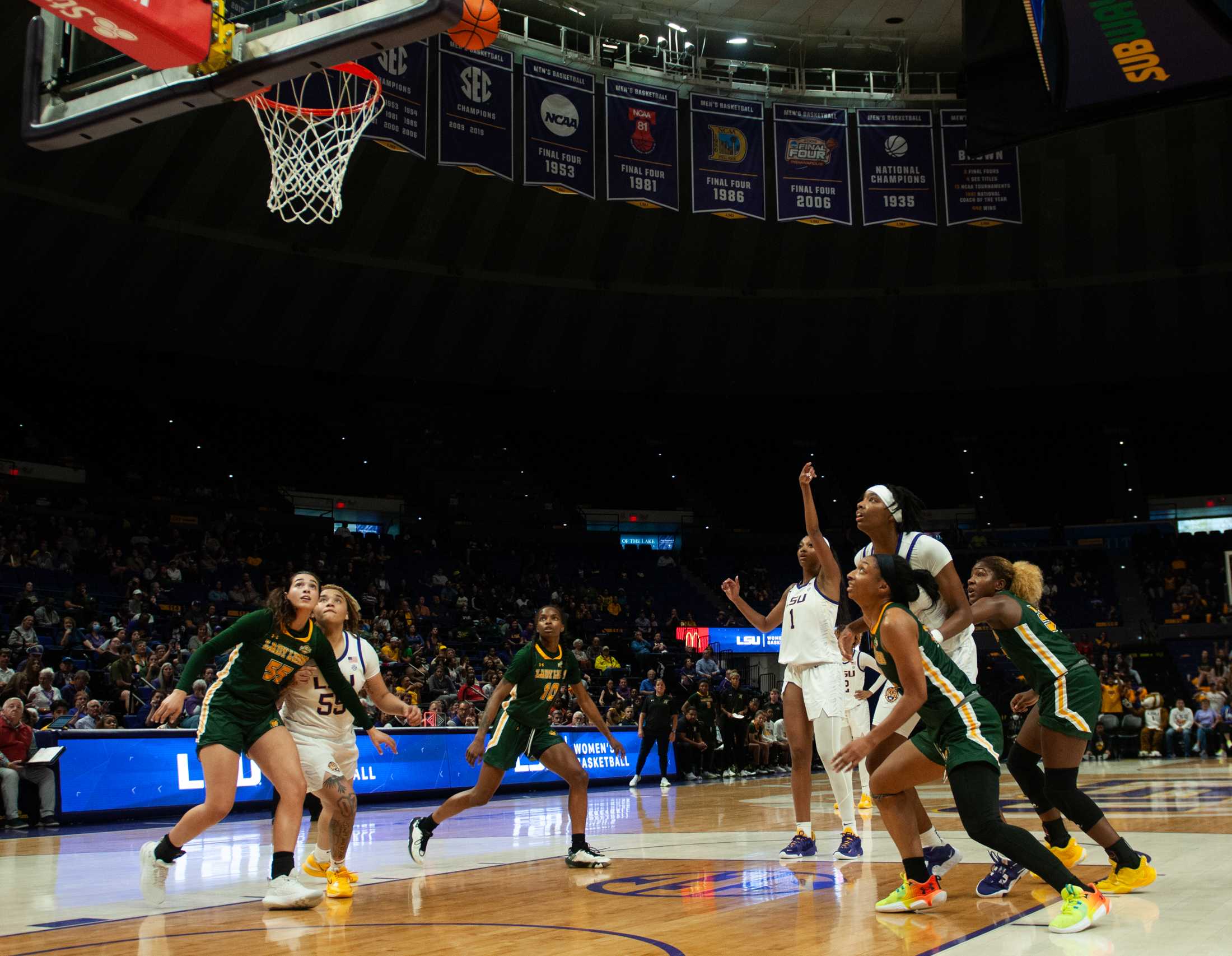 PHOTOS: LSU women's basketball defeats Southeastern 63-55