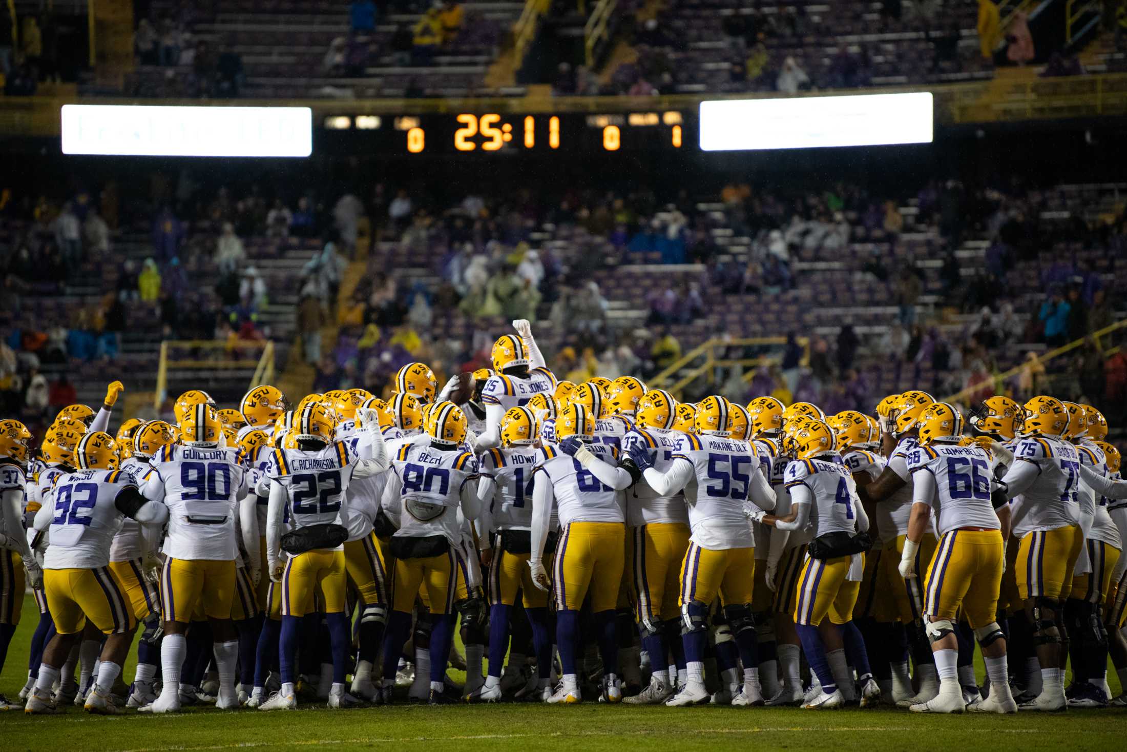 PHOTOS: LSU football beats UAB 41-10