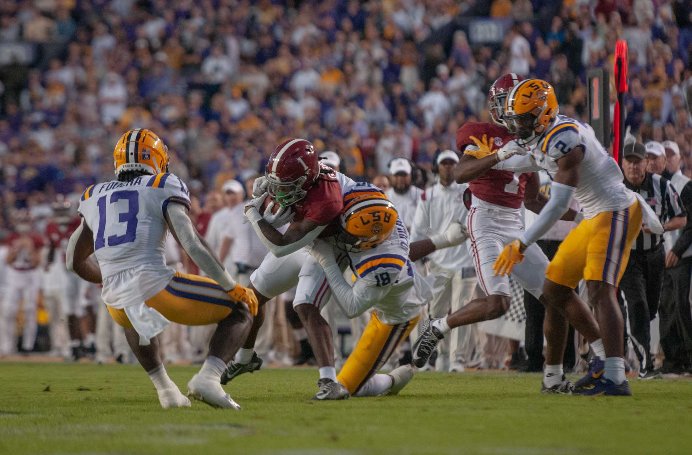 PHOTOS: LSU football defeats Alabama 32-31 in overtime