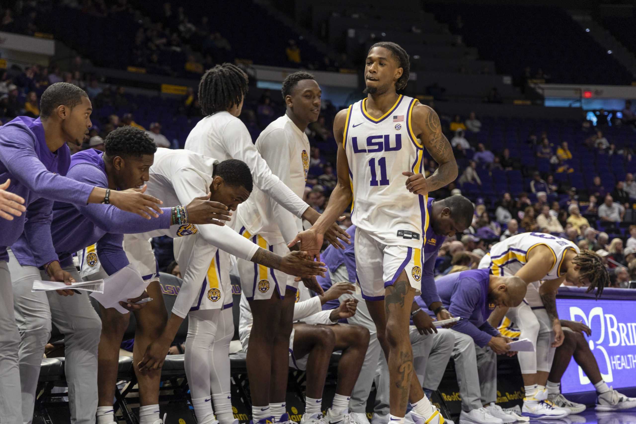 PHOTOS: LSU men's basketball defeats Arkansas State 61-52