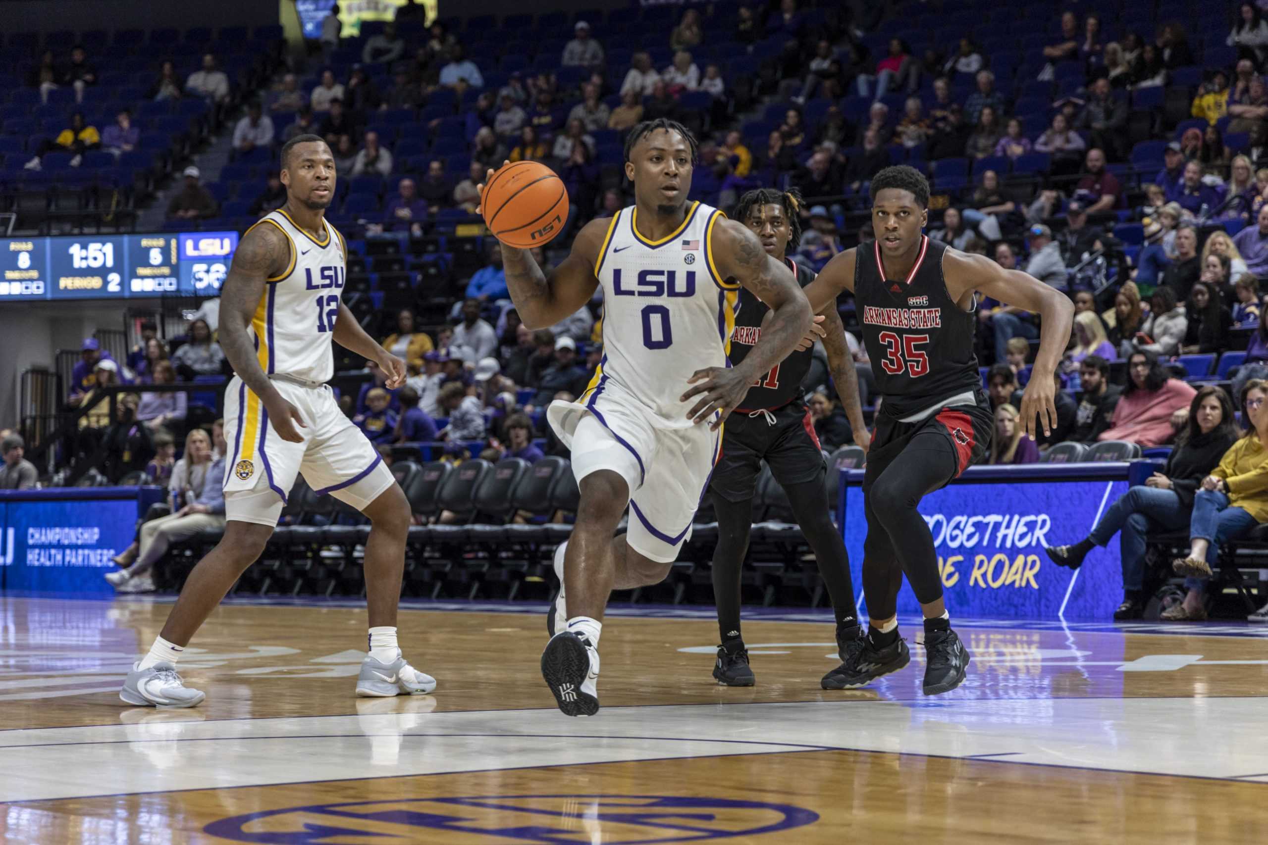 PHOTOS: LSU men's basketball defeats Arkansas State 61-52