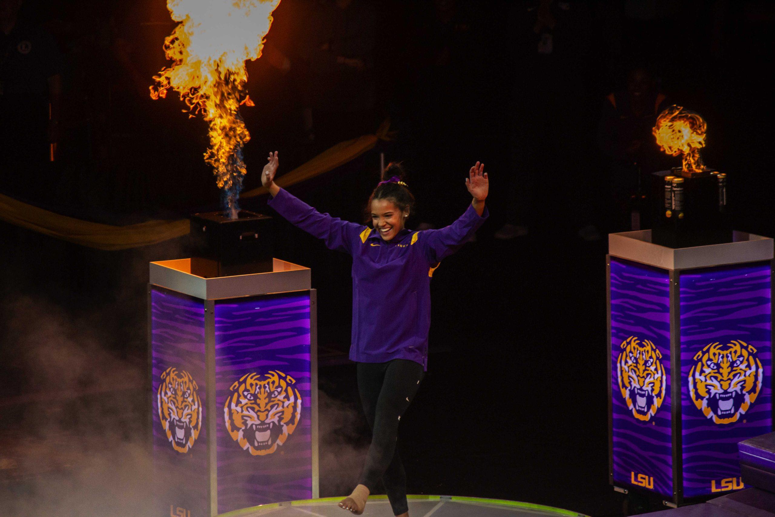 PHOTOS: LSU gymnastics exhibition