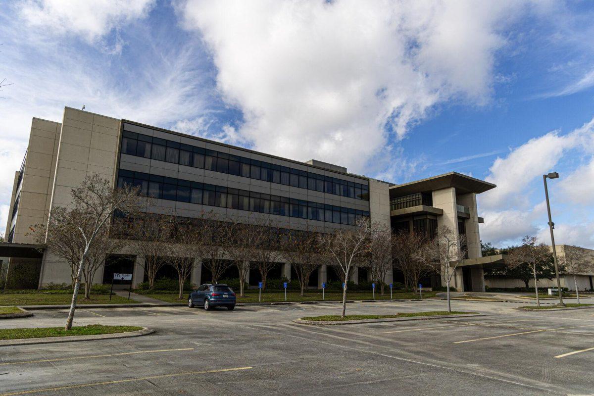 The Clinical Research Building No. 1 sits Saturday, Dec. 10, 2022, on Pennington Biomedical Research Center's campus at 6400 Perkins Rd.