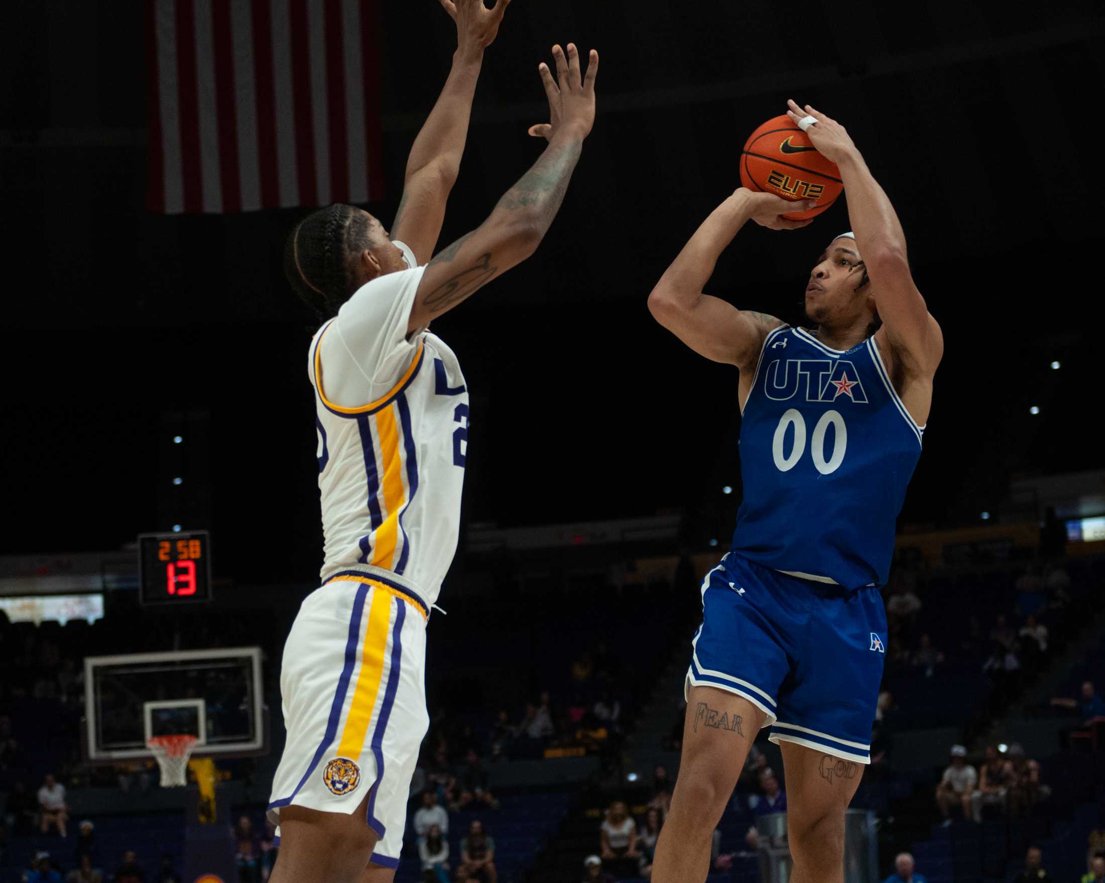 PHOTOS: LSU men's basketball defeats UT Arlington 63-59