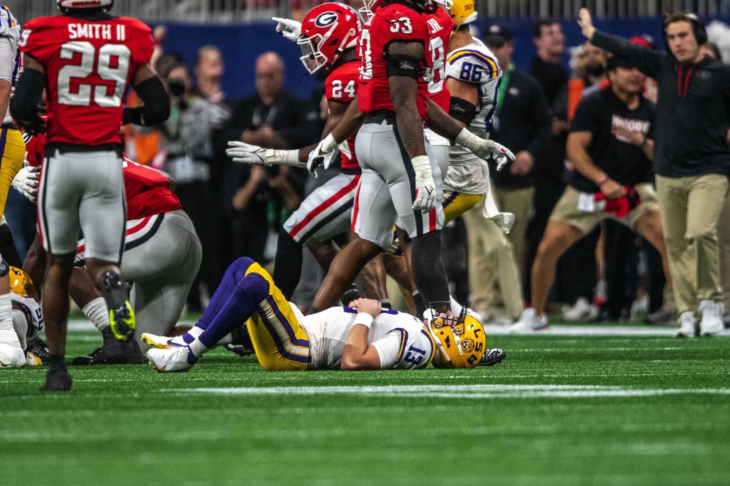 PHOTOS: LSU football falls to Georgia 30-50 in SEC Championship