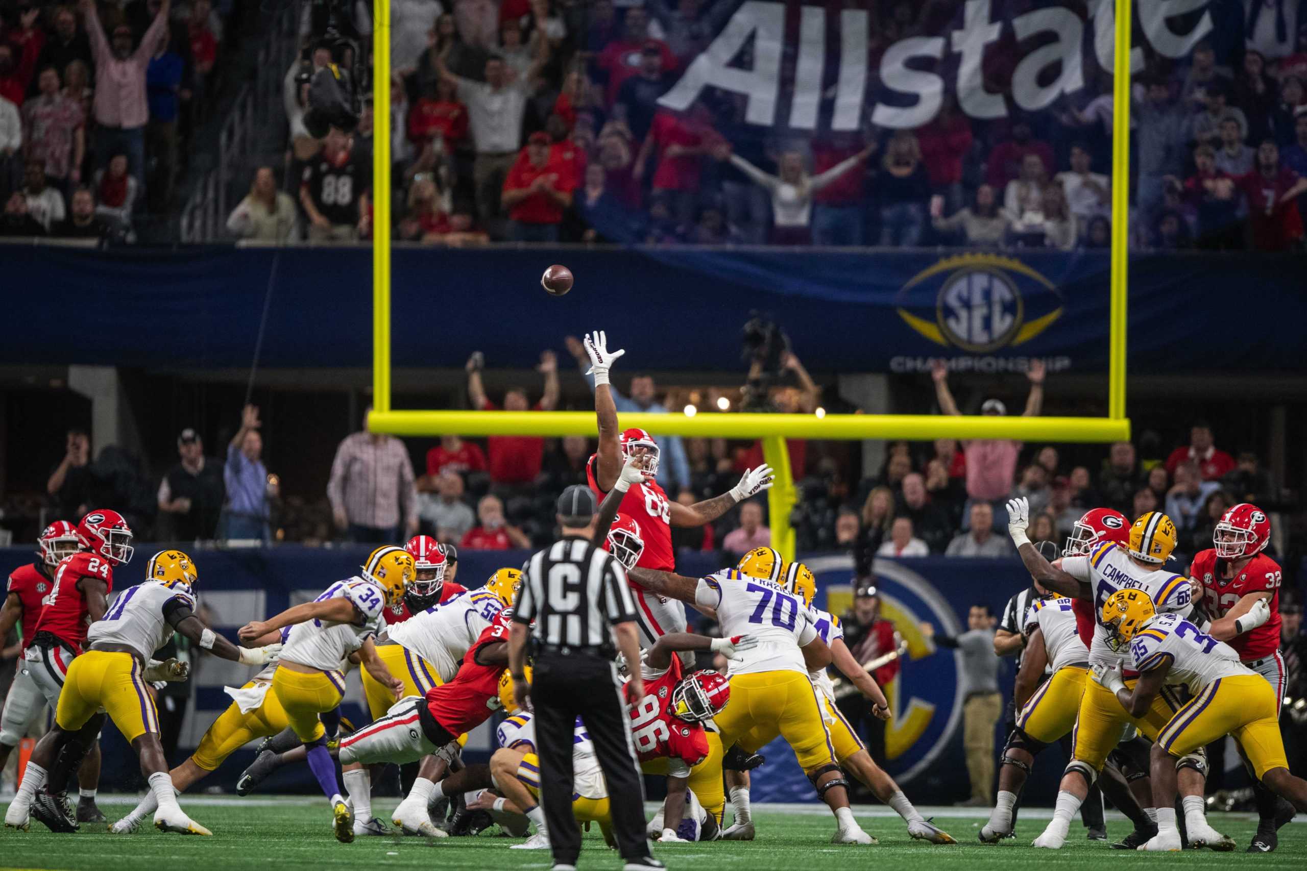 PHOTOS: LSU football falls to Georgia 30-50 in SEC Championship