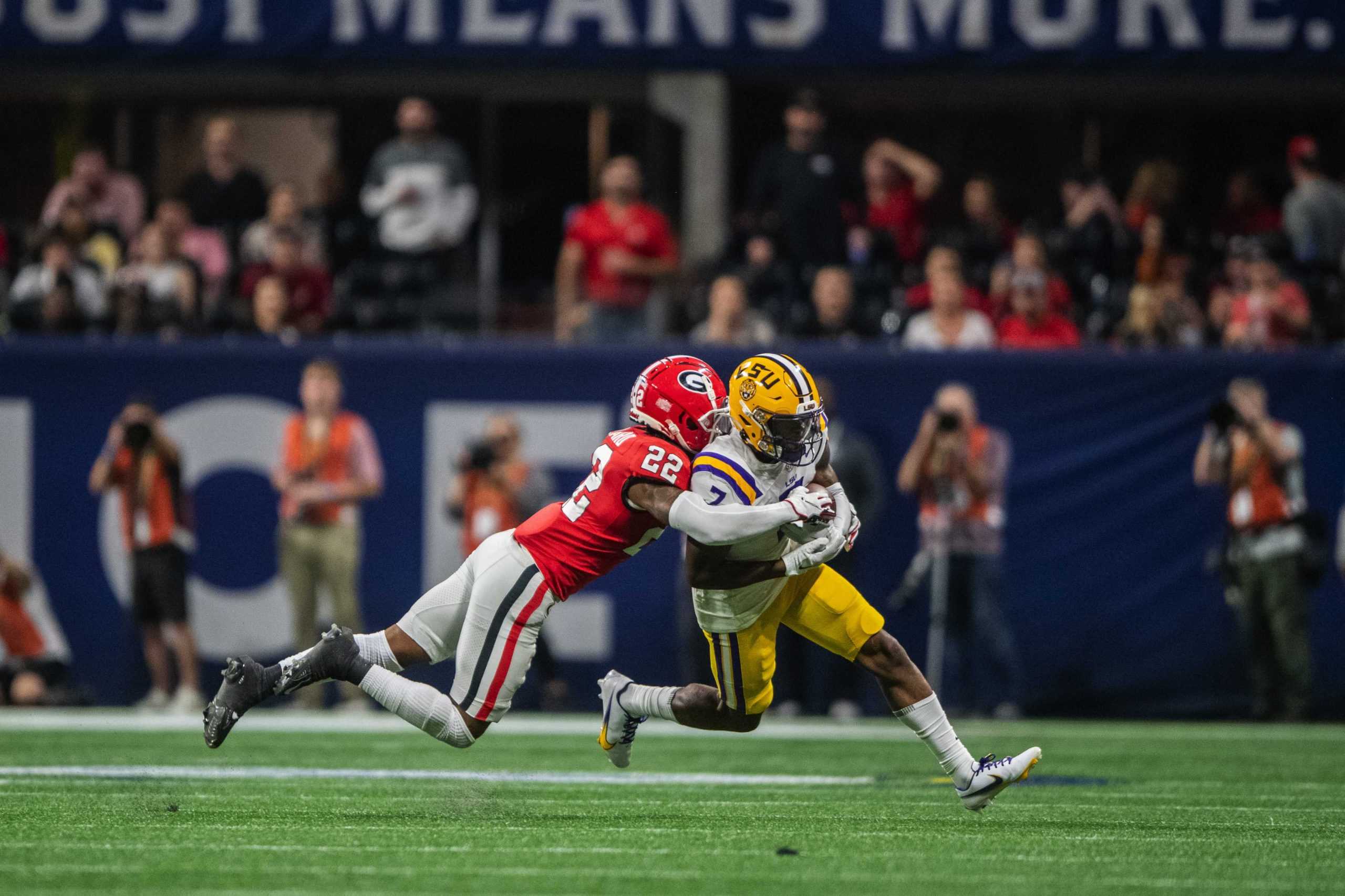 PHOTOS: LSU football falls to Georgia 30-50 in SEC Championship