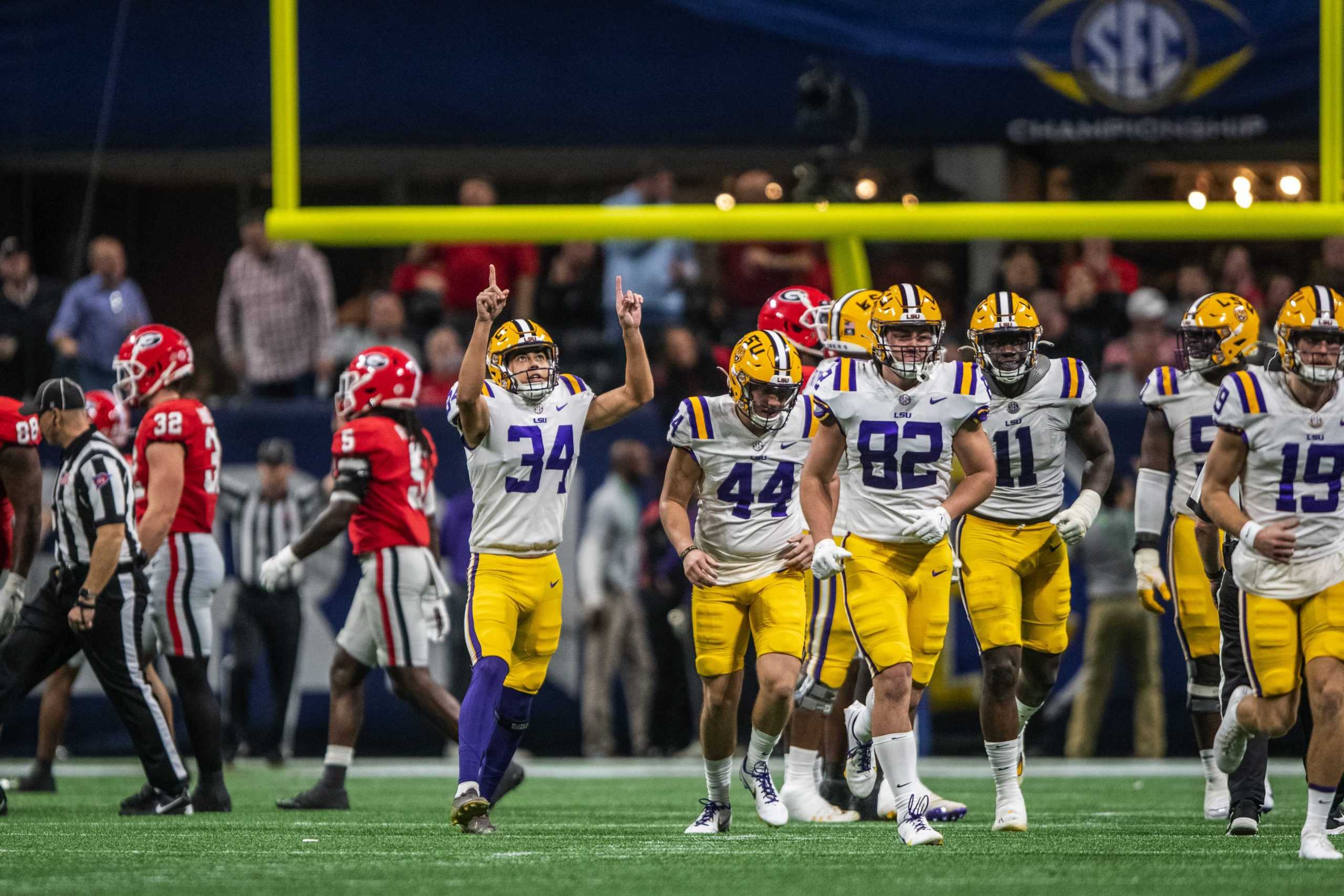 PHOTOS: LSU football falls to Georgia 30-50 in SEC Championship