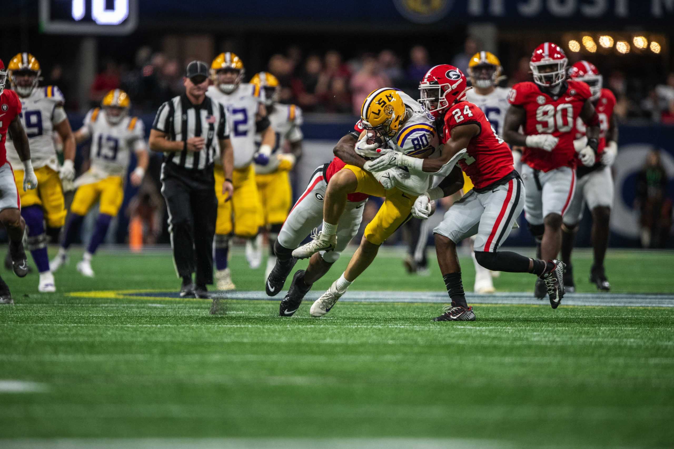 PHOTOS: LSU football falls to Georgia 30-50 in SEC Championship