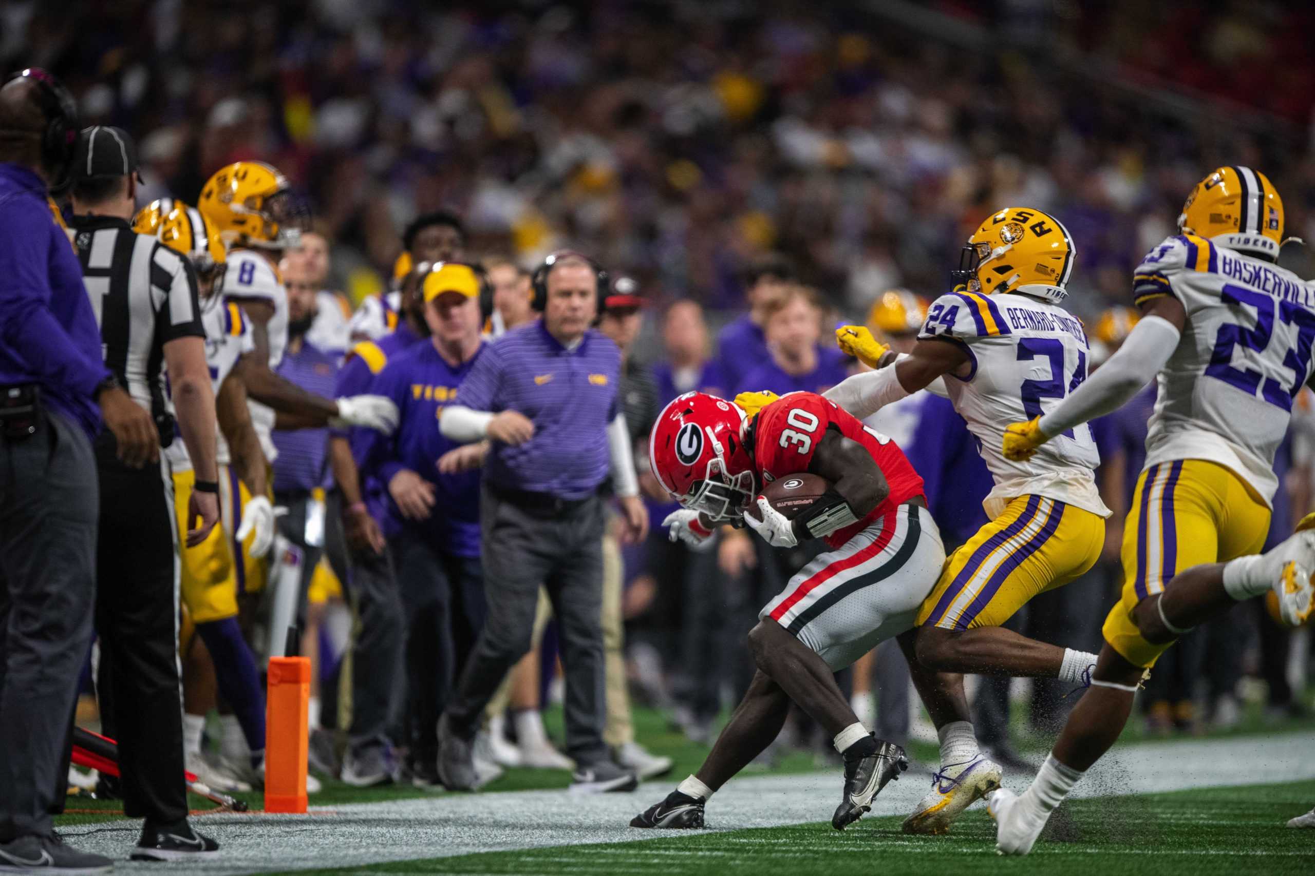 PHOTOS: LSU football falls to Georgia 30-50 in SEC Championship