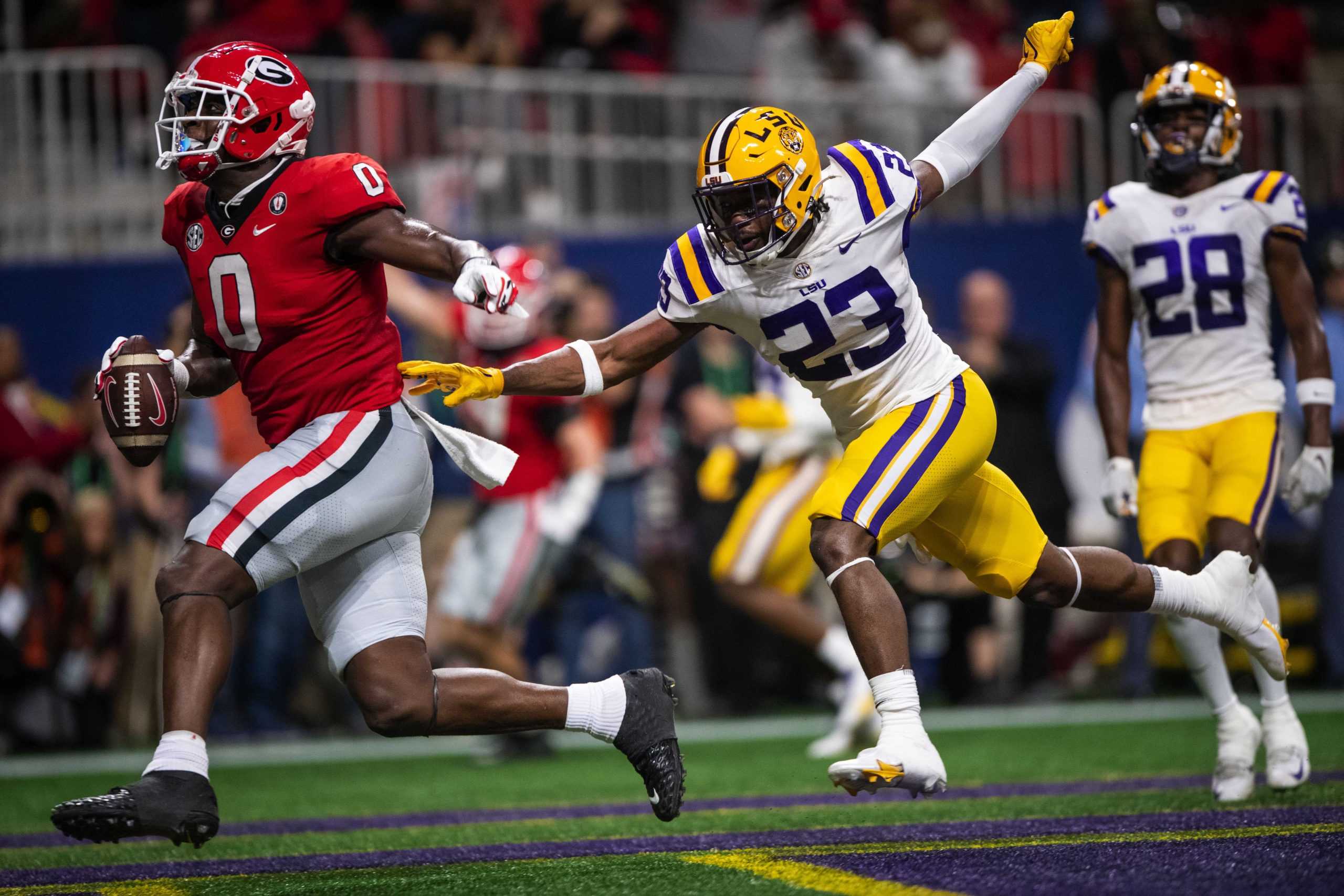 PHOTOS: LSU football falls to Georgia 30-50 in SEC Championship