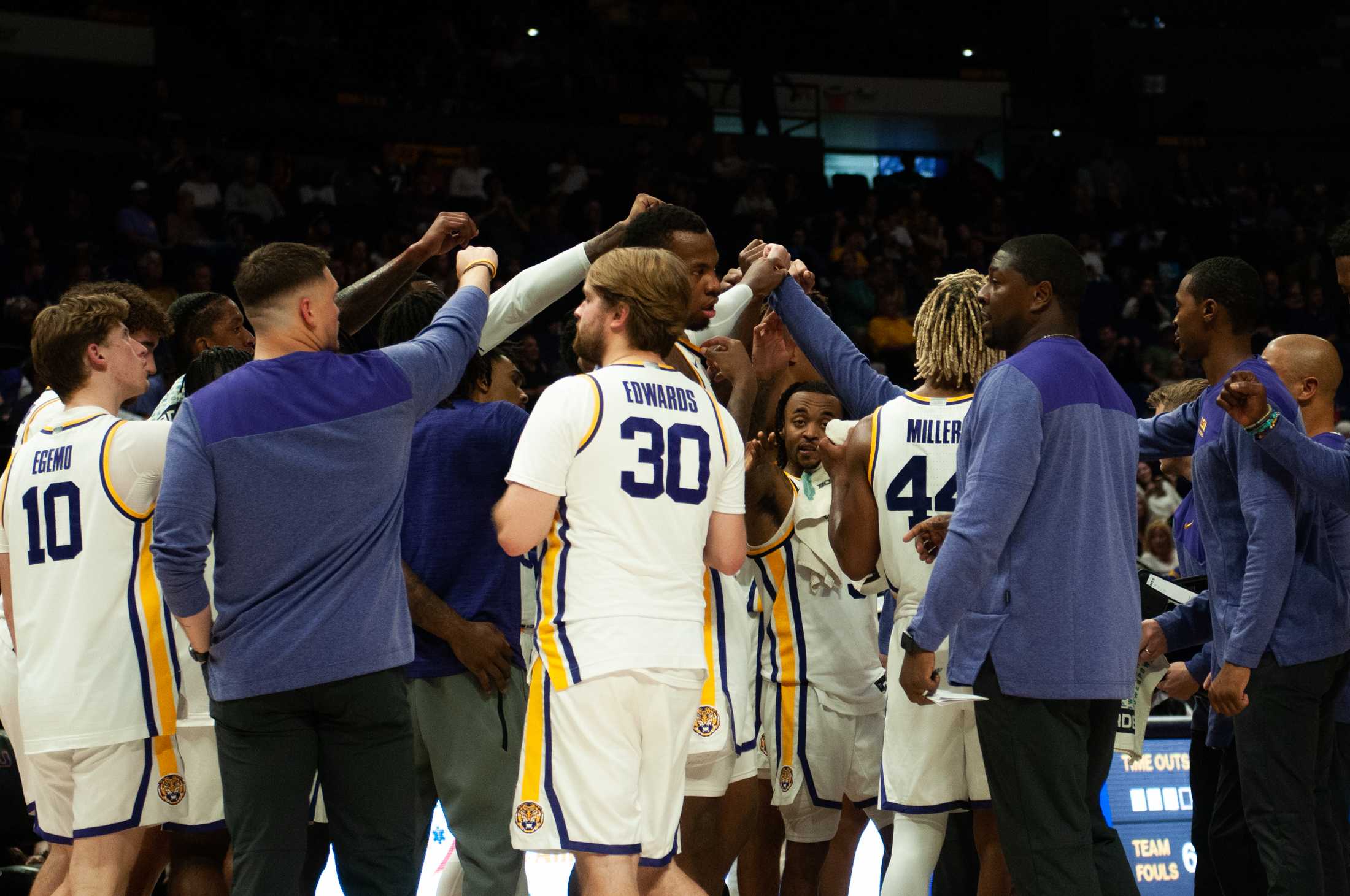 PHOTOS: LSU men's basketball defeats UT Arlington 63-59