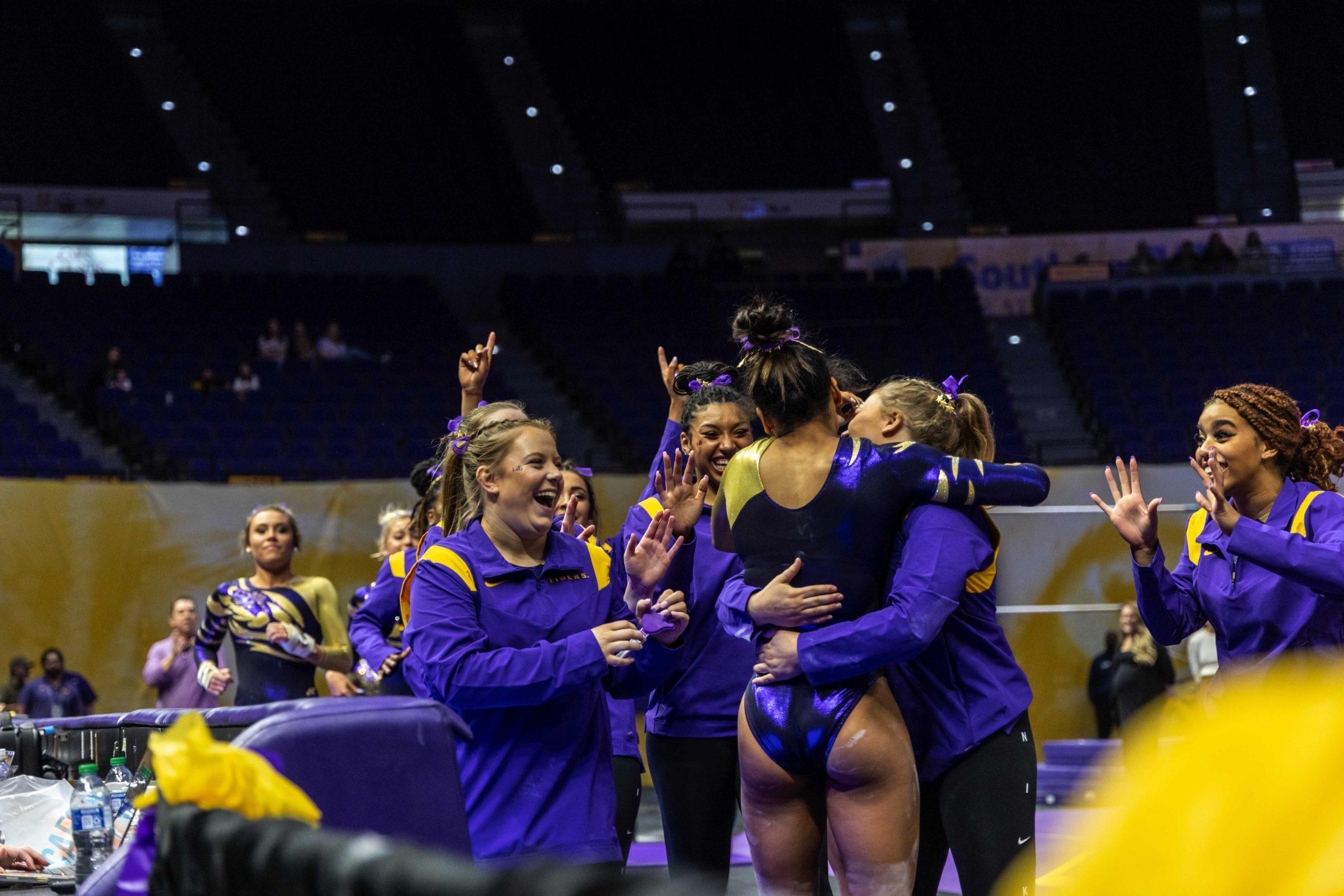 PHOTOS: LSU gymnastics exhibition