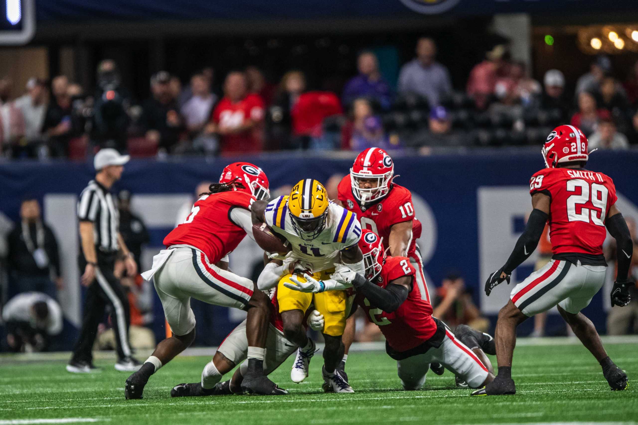 PHOTOS: LSU football falls to Georgia 30-50 in SEC Championship