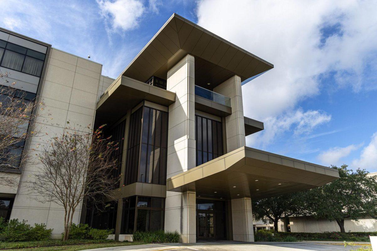 The Clinical Research Building No. 1 sits Saturday, Dec. 10, 2022, on Pennington Biomedical Research Center's campus at 6400 Perkins Rd.