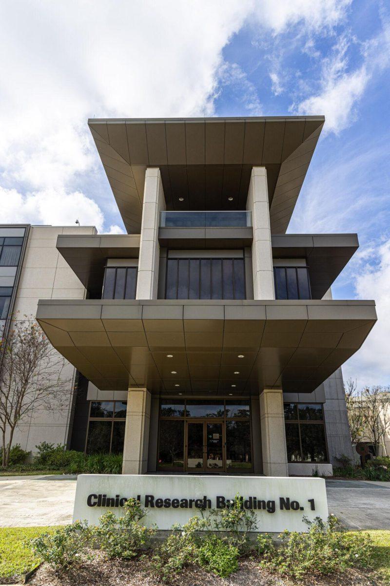 The Clinical Research Building No. 1 sits Saturday, Dec. 10, 2022, on Pennington Biomedical Research Center's campus at 6400 Perkins Rd.