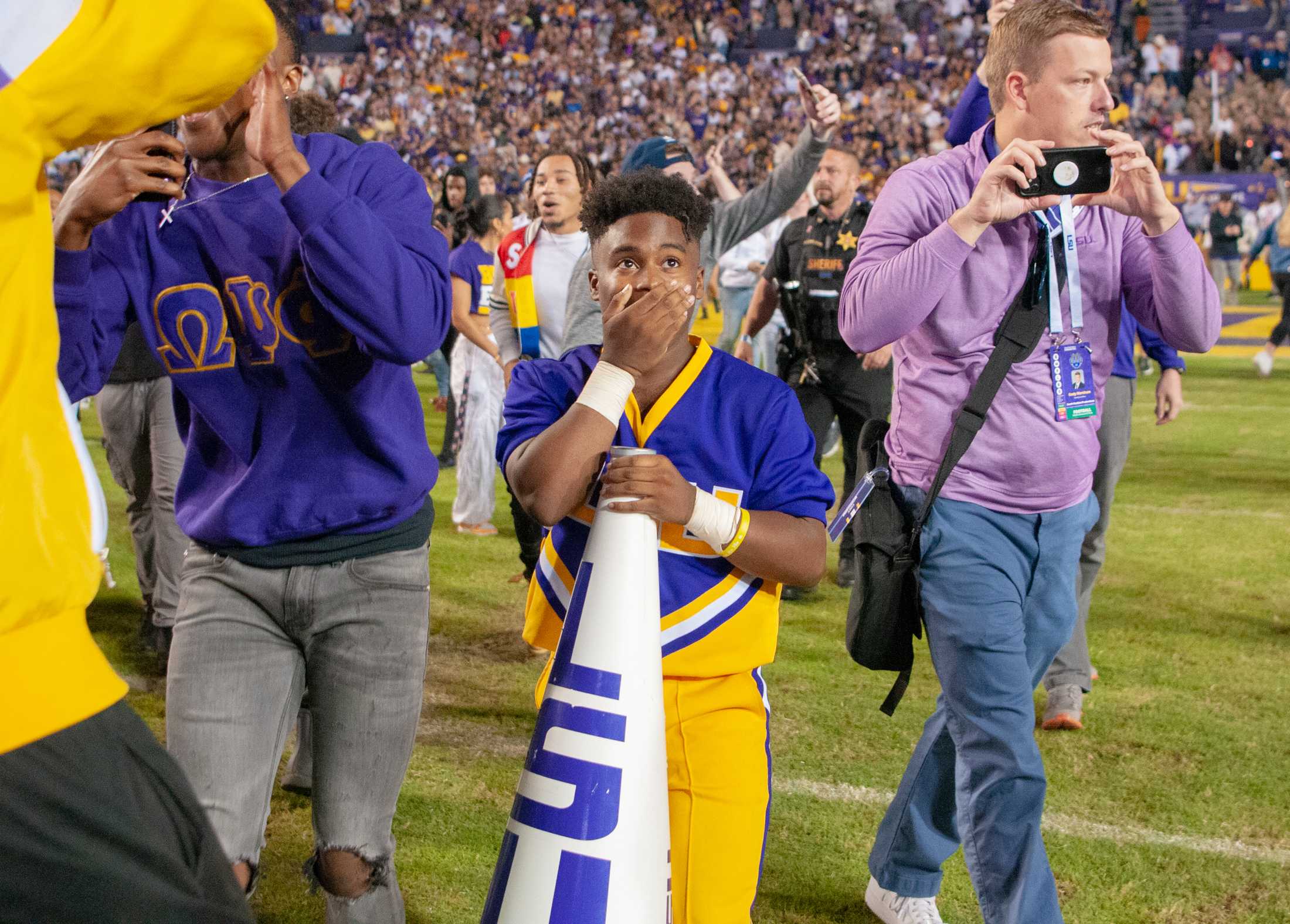 PHOTOS: LSU football defeats Alabama 32-31 in overtime