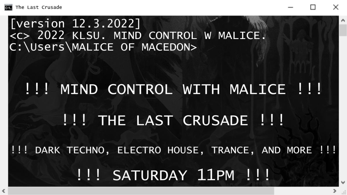 mind control the last crusade graphic